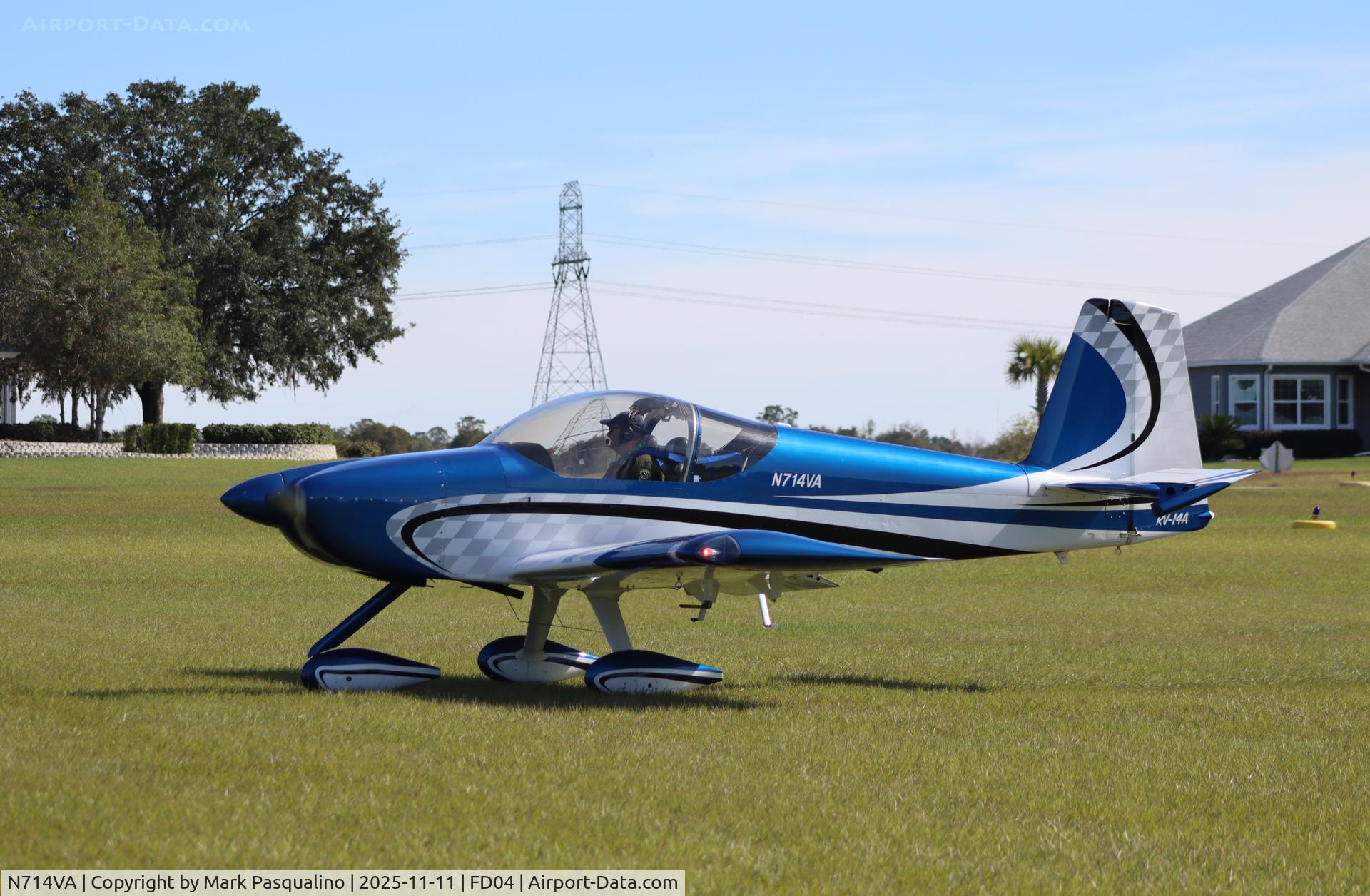 N714VA, 2018 Vans RV-14A C/N 140231, Vans RV-14A