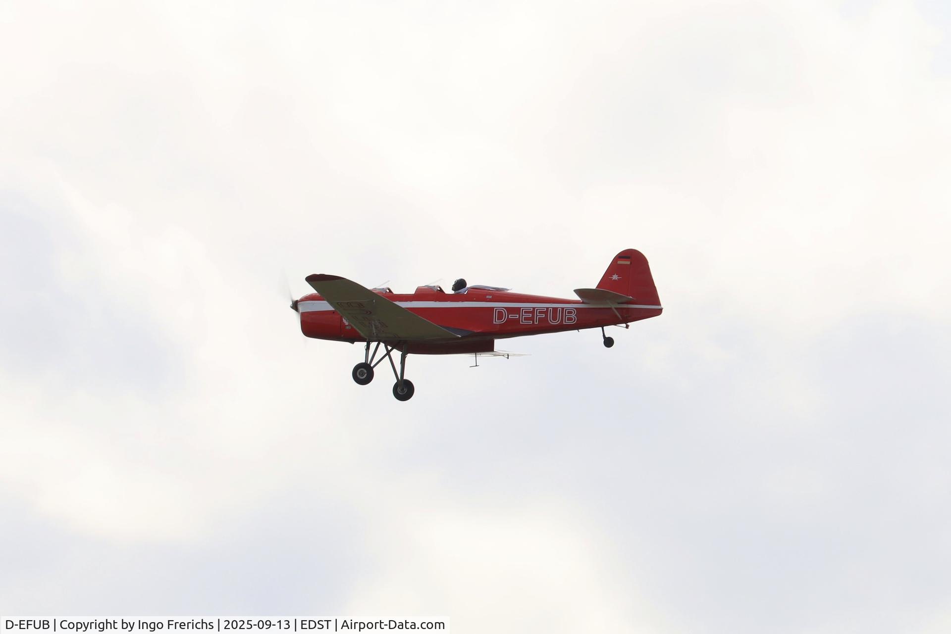 D-EFUB, 1940 Klemm Kl-35D C/N 1810, Klemm Kl 35D D-EFUB at Hahnweide OTT 2025