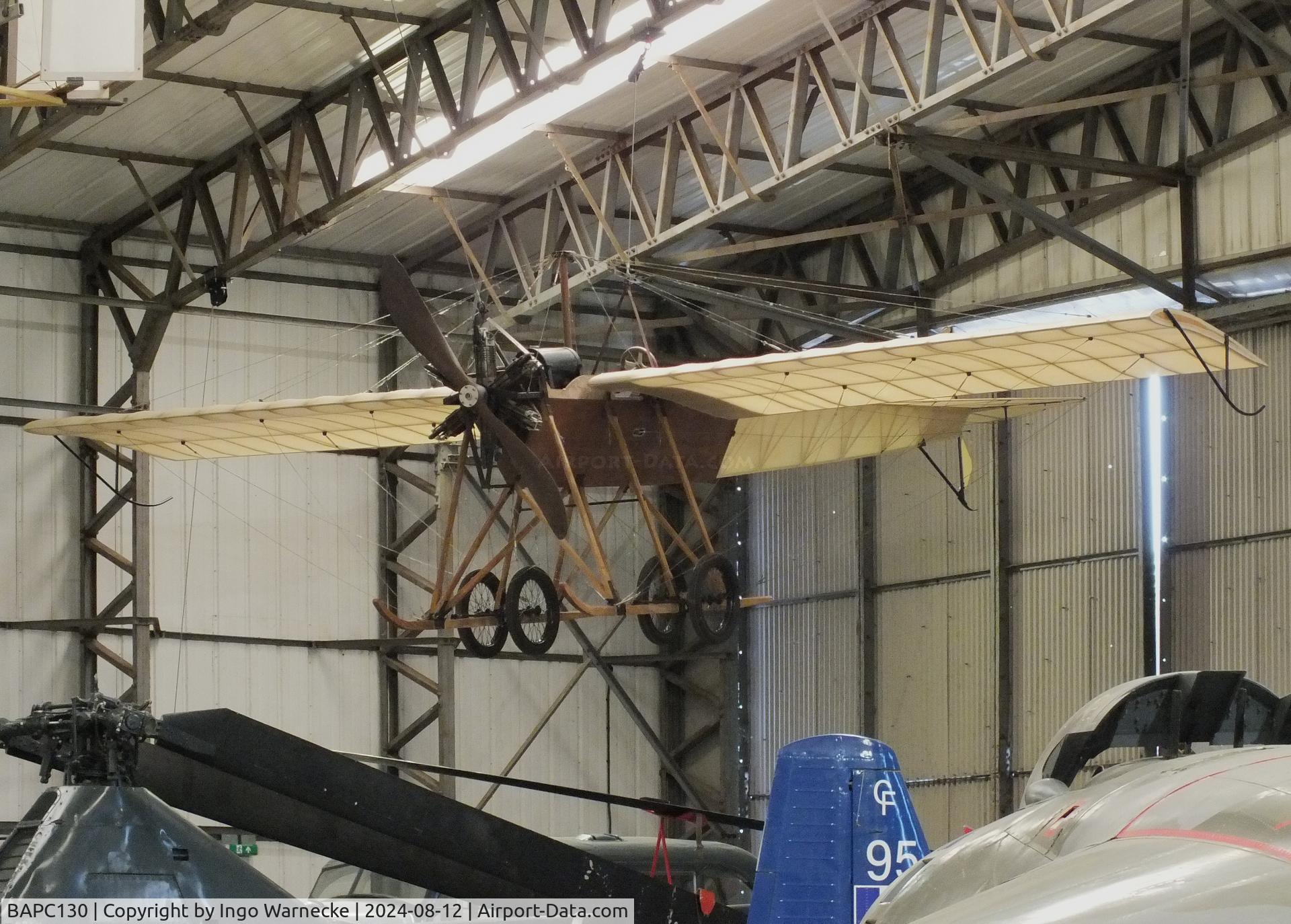 BAPC130, Blackburn 1911 Monoplane Replica C/N BAPC130, Blackburn 1911 Monoplane replica at the Yorkshire Air Museum, Elvington