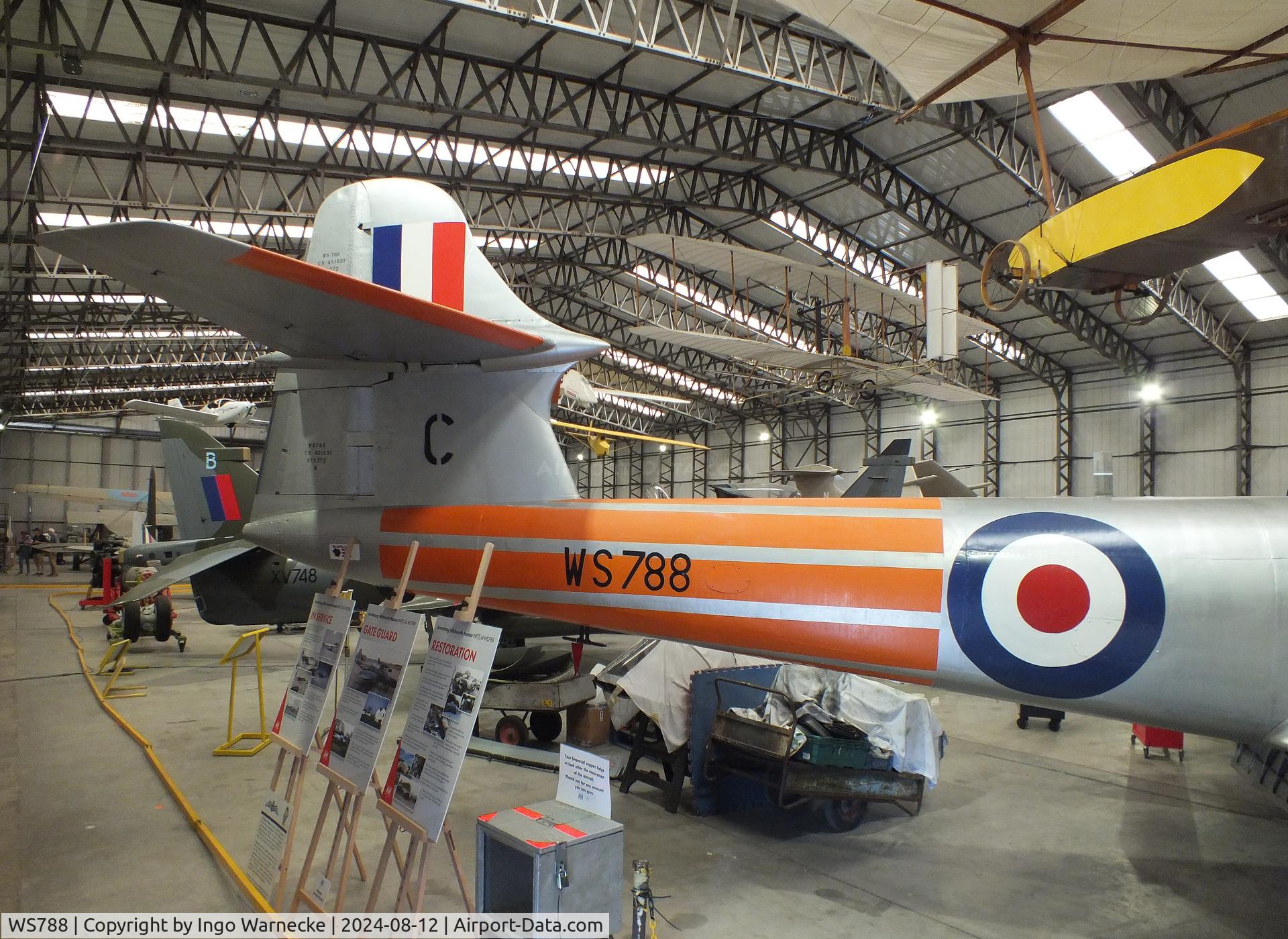 WS788, 1954 Gloster Meteor NF(T).14 C/N Not found WS788, Gloster (Armstrong Whitworth) Meteor NF(T)14 at the Yorkshire Air Museum, Elvington