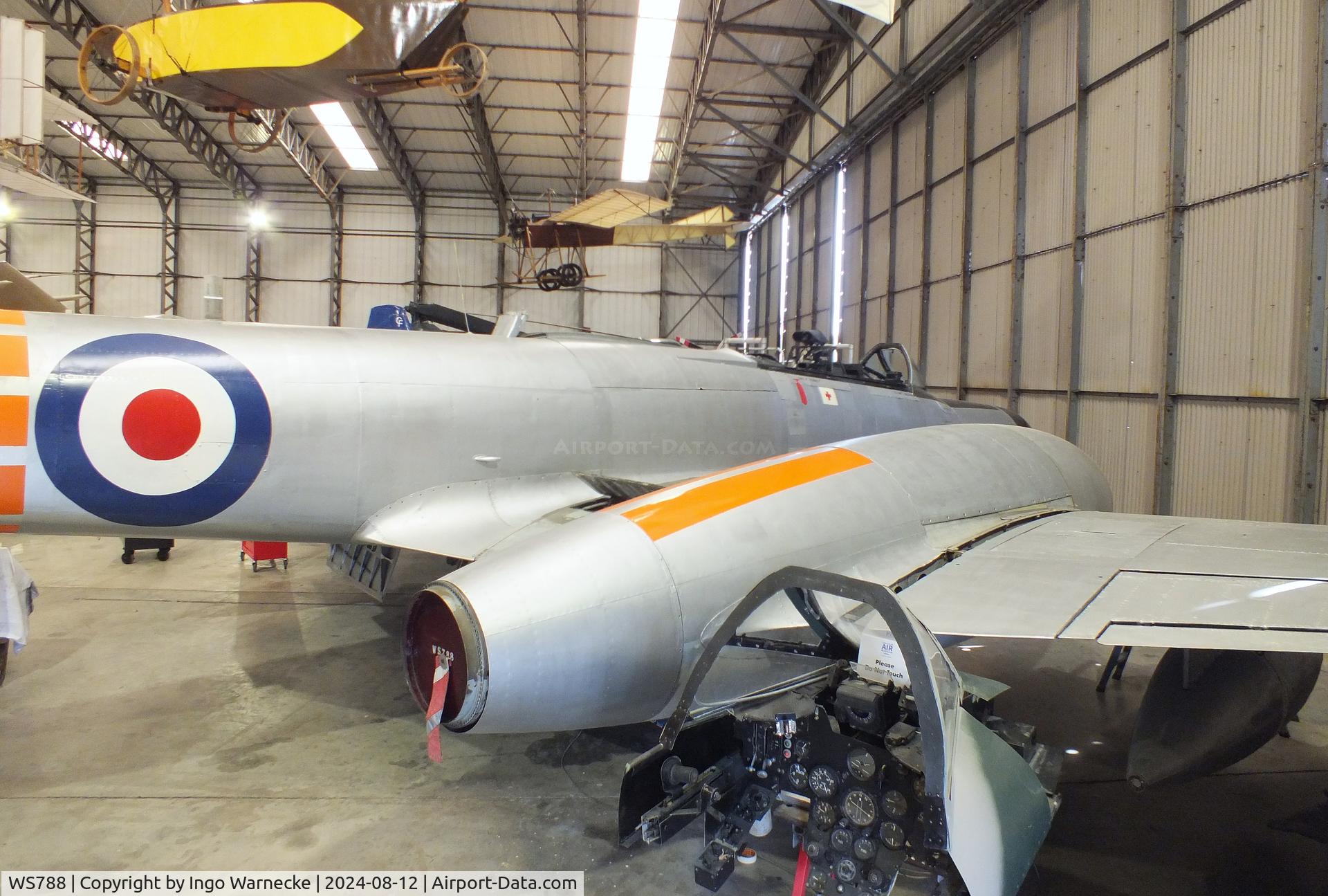WS788, 1954 Gloster Meteor NF(T).14 C/N Not found WS788, Gloster (Armstrong Whitworth) Meteor NF(T)14 at the Yorkshire Air Museum, Elvington