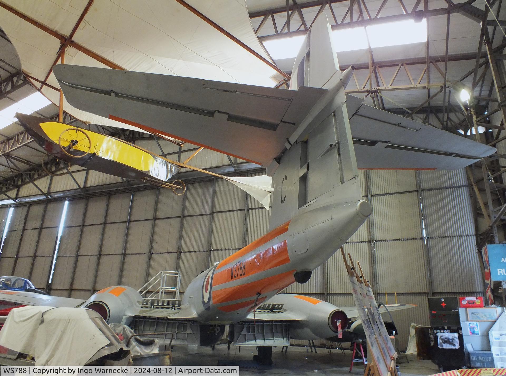 WS788, 1954 Gloster Meteor NF(T).14 C/N Not found WS788, Gloster (Armstrong Whitworth) Meteor NF(T)14 at the Yorkshire Air Museum, Elvington