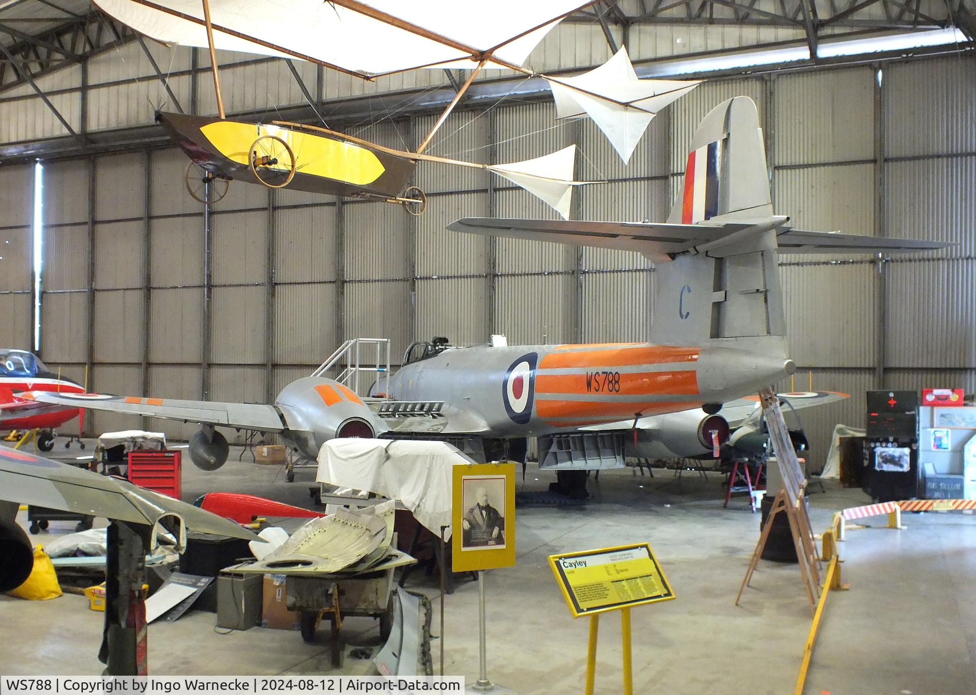 WS788, 1954 Gloster Meteor NF(T).14 C/N Not found WS788, Gloster (Armstrong Whitworth) Meteor NF(T)14 at the Yorkshire Air Museum, Elvington