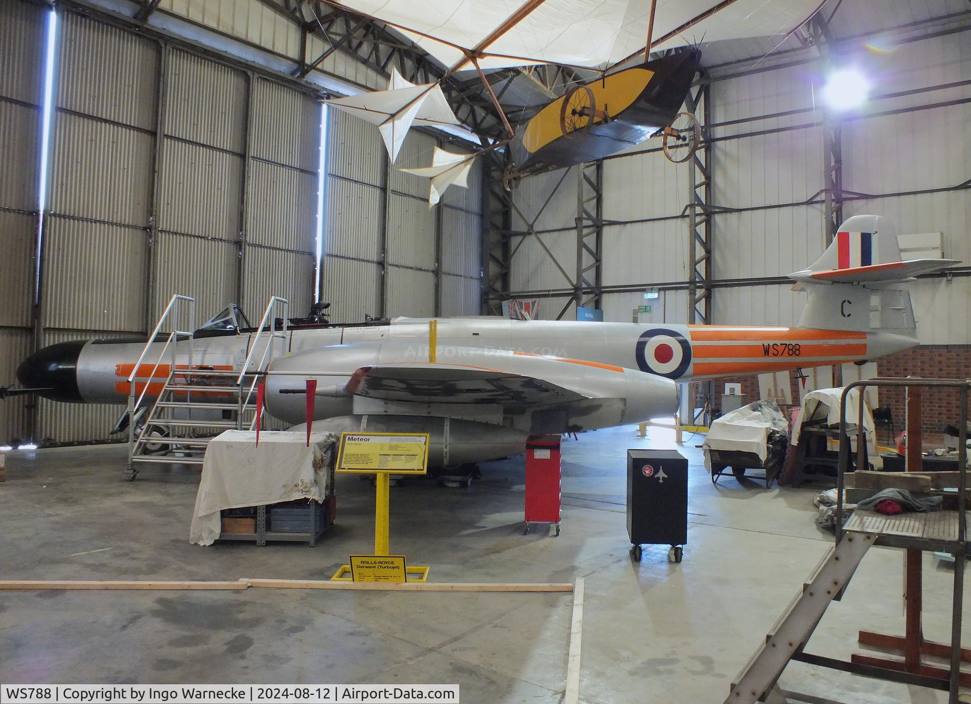 WS788, 1954 Gloster Meteor NF(T).14 C/N Not found WS788, Gloster (Armstrong Whitworth) Meteor NF(T)14 at the Yorkshire Air Museum, Elvington