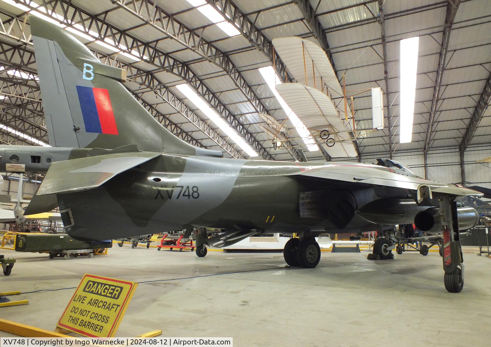 XV748, 1969 Hawker Siddeley Harrier GR.3 C/N 712011, Hawker Siddeley Harrier GR3 at the Yorkshire Air Museum, Elvington