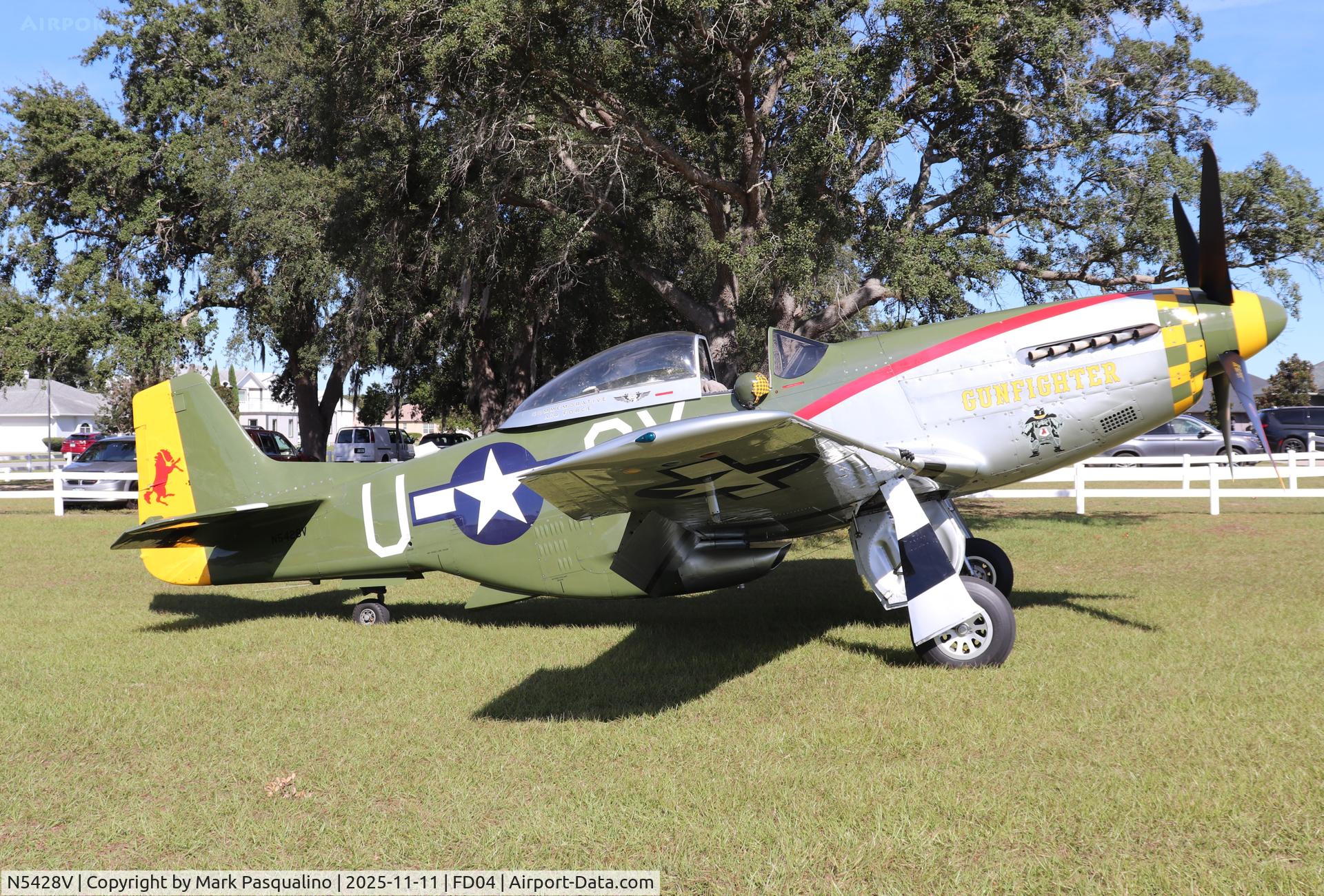 N5428V, 1944 North American P-51D Mustang C/N 122-39723, North American P-51D