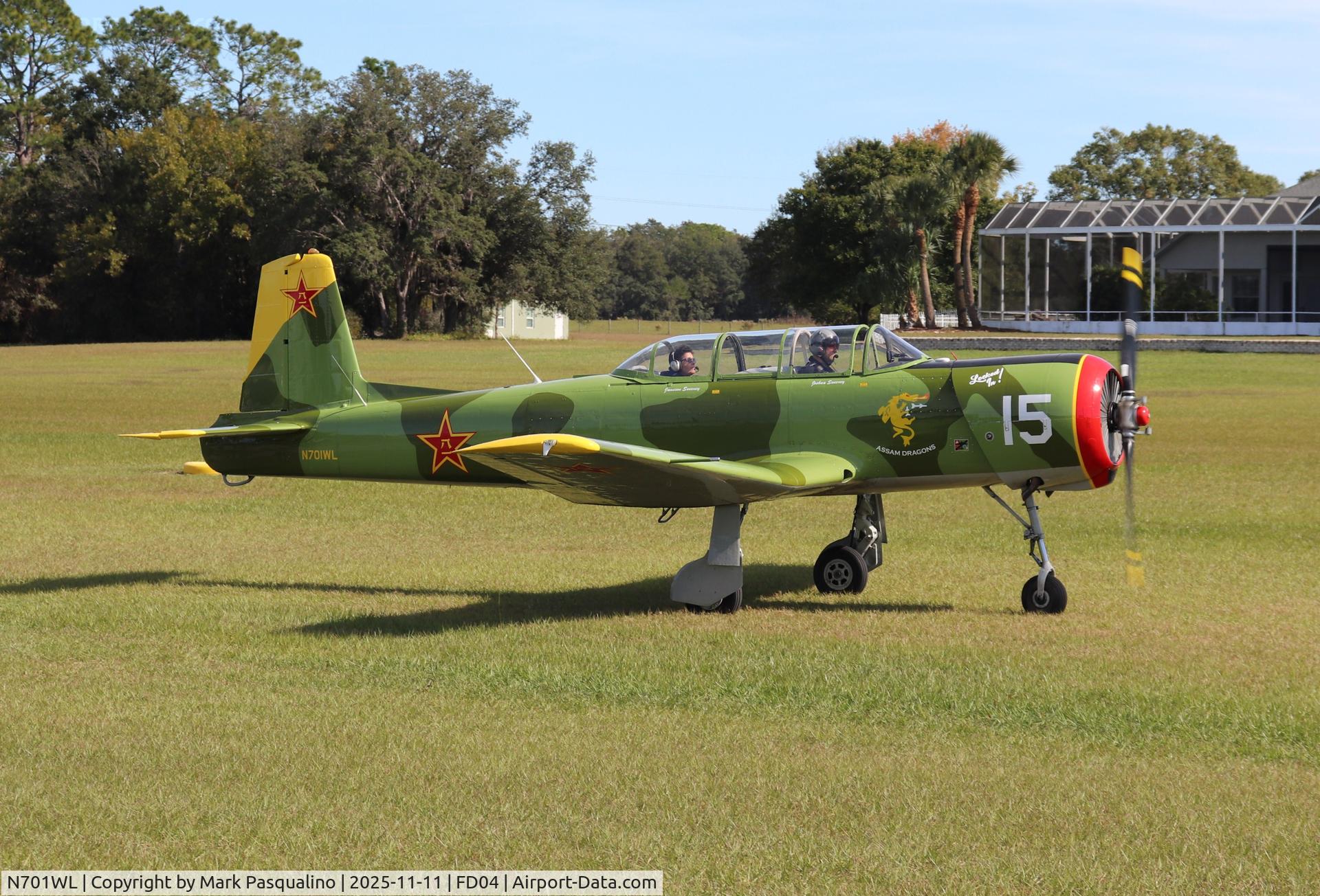 N701WL, 1975 Nanchang CJ-6 C/N 3051215, Nanchang CJ-6