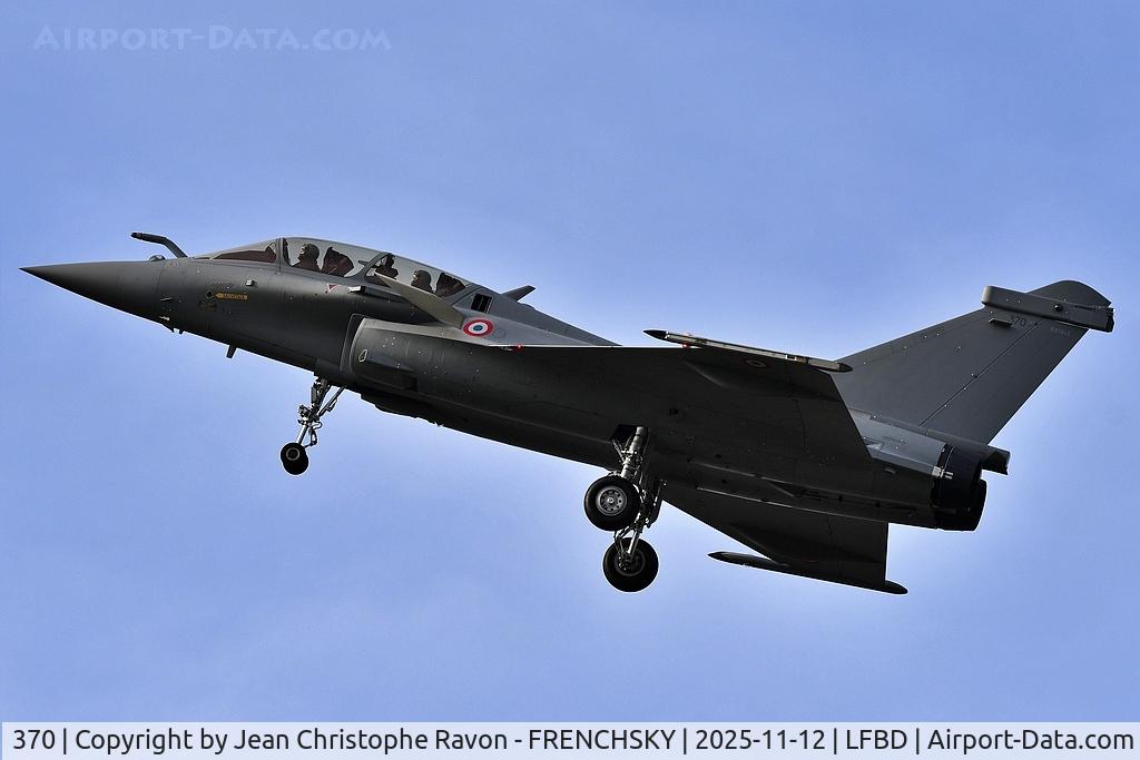 370, 2025 DASSAULT AVIATION RAFALE B C/N 370, test flight