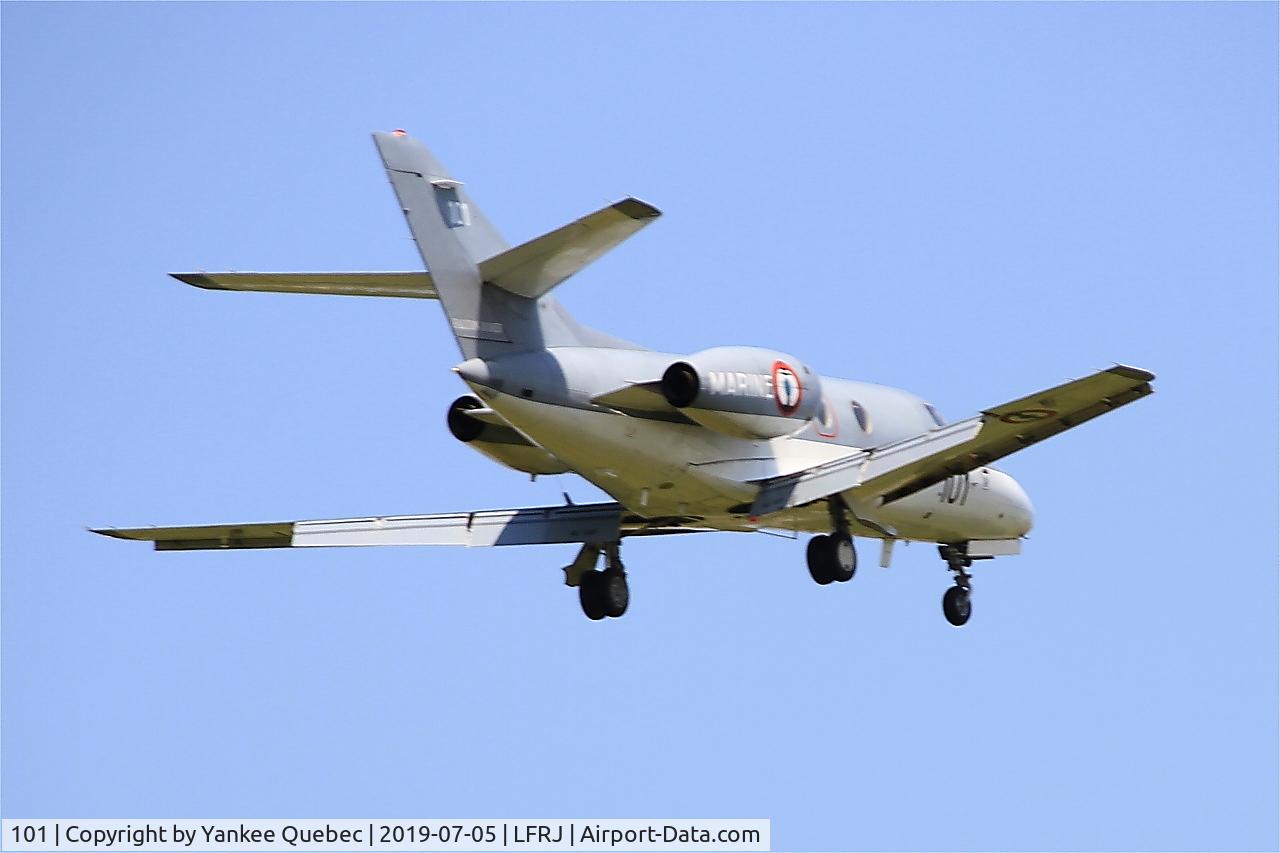101, 1977 Dassault Falcon 10MER C/N 101, Dassault Falcon 10 MER, Landivisiau Naval Air Base (LFRJ-LDV)