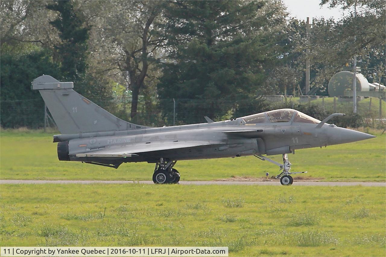 11, Dassault Rafale M C/N 11, Dassault Rafale M, Landivisiau Naval Air Base (LFRJ-LDV)