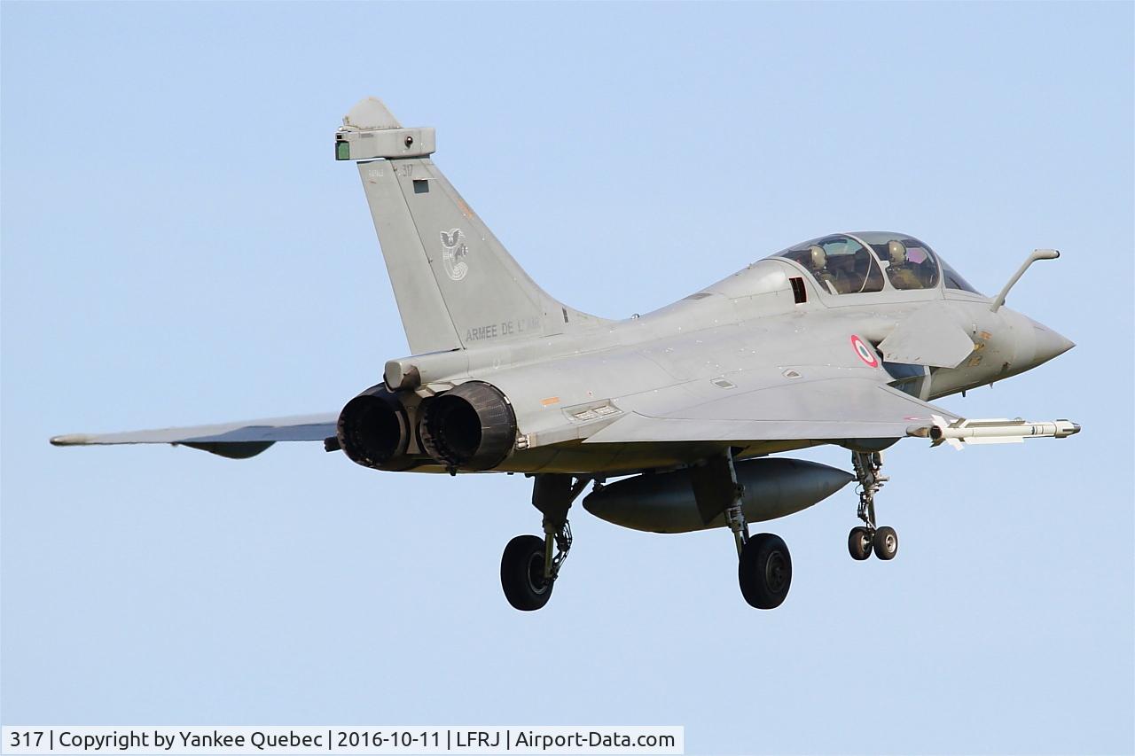 317, Dassault Rafale B C/N 317, Dassault Rafale B, Landivisiau Naval Air Base (LFRJ-LDV)