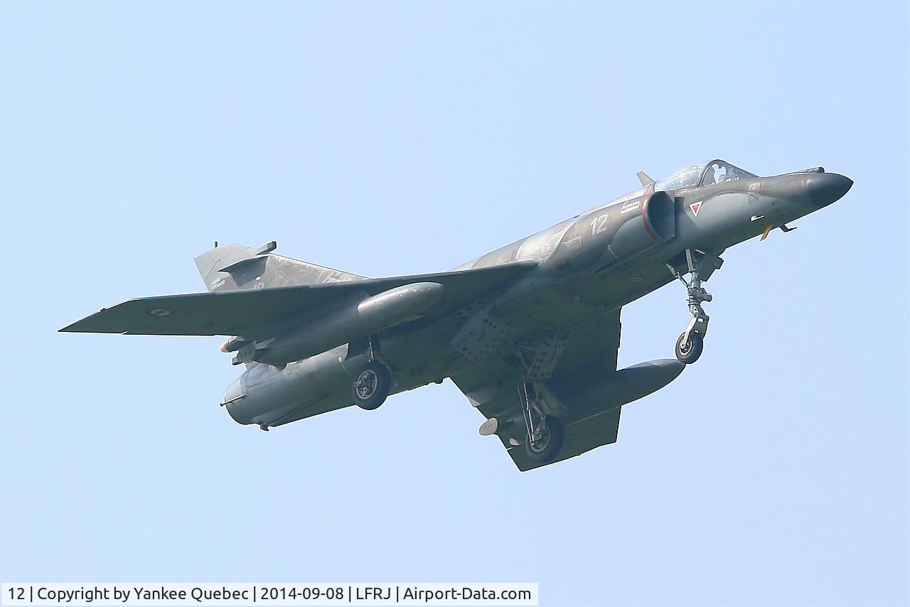 12, 1979 Dassault Super Etendard C/N 12, Dassault Super Etendard MER, Landivisiau Naval Air Base (LFRJ-LDV)