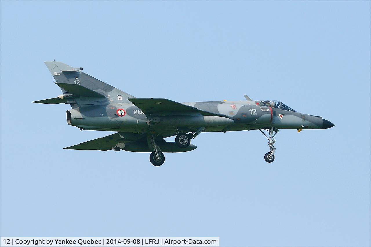 12, 1979 Dassault Super Etendard C/N 12, Dassault Super Etendard MER, Landivisiau Naval Air Base (LFRJ-LDV)