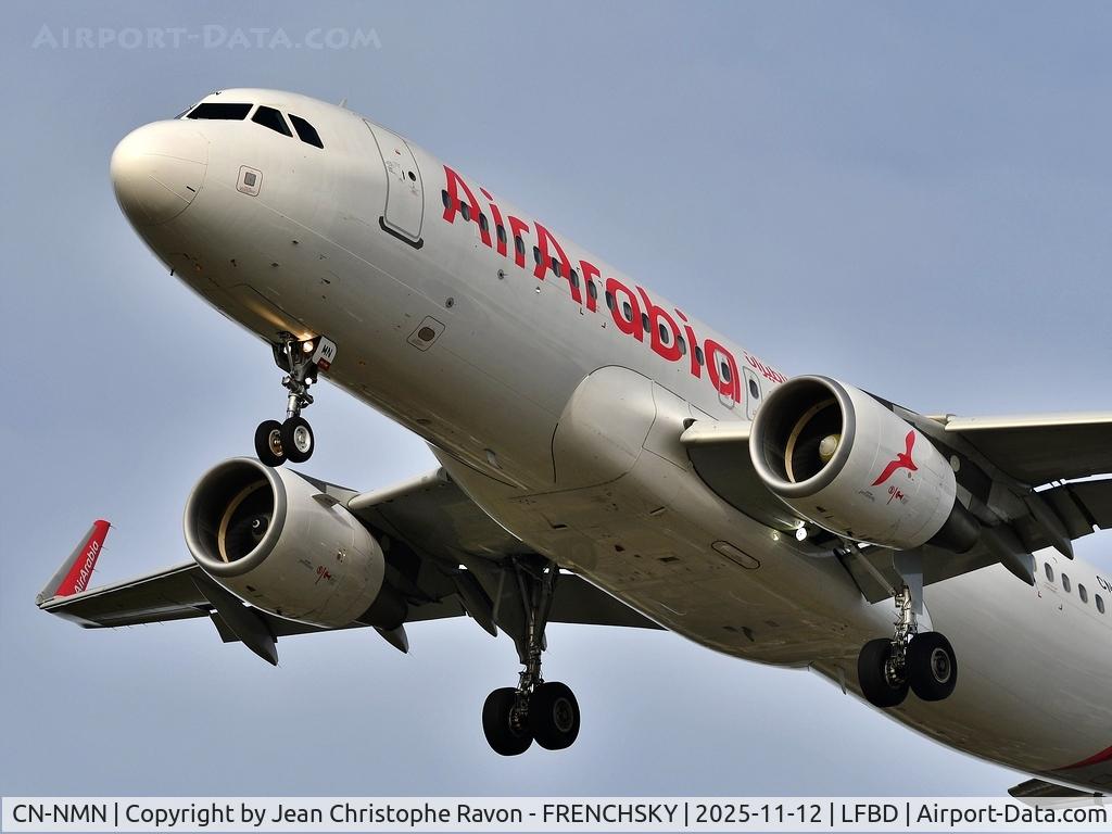 CN-NMN, 2014 Airbus A320-214 C/N 6365, Tangier (TNG)	Bordeaux (BOD)	3O303