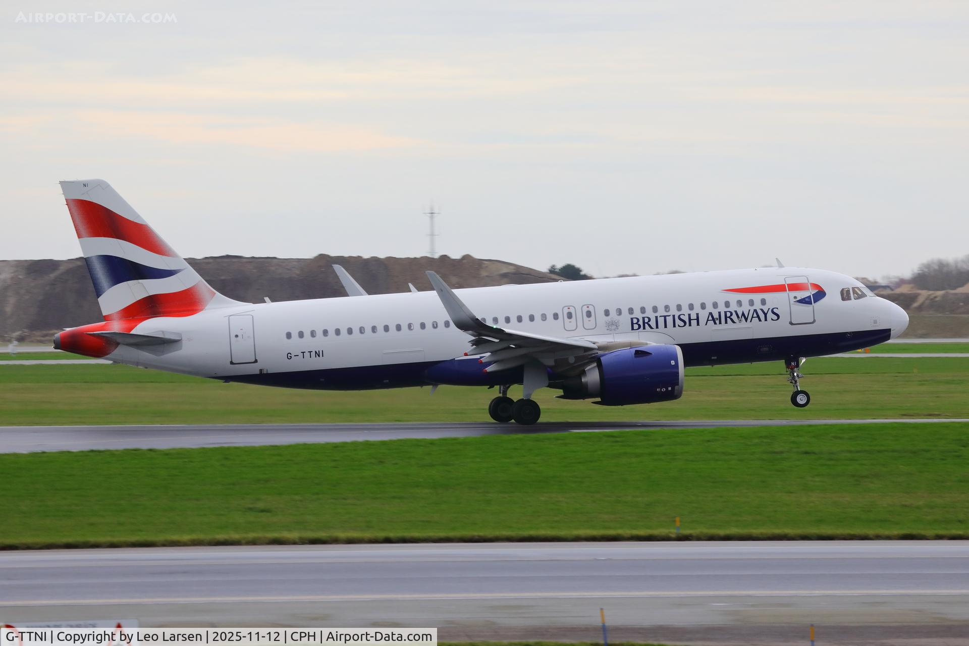 G-TTNI, 2019 Airbus A320-251N C/N 8767, Copenhagen 12.11.2025