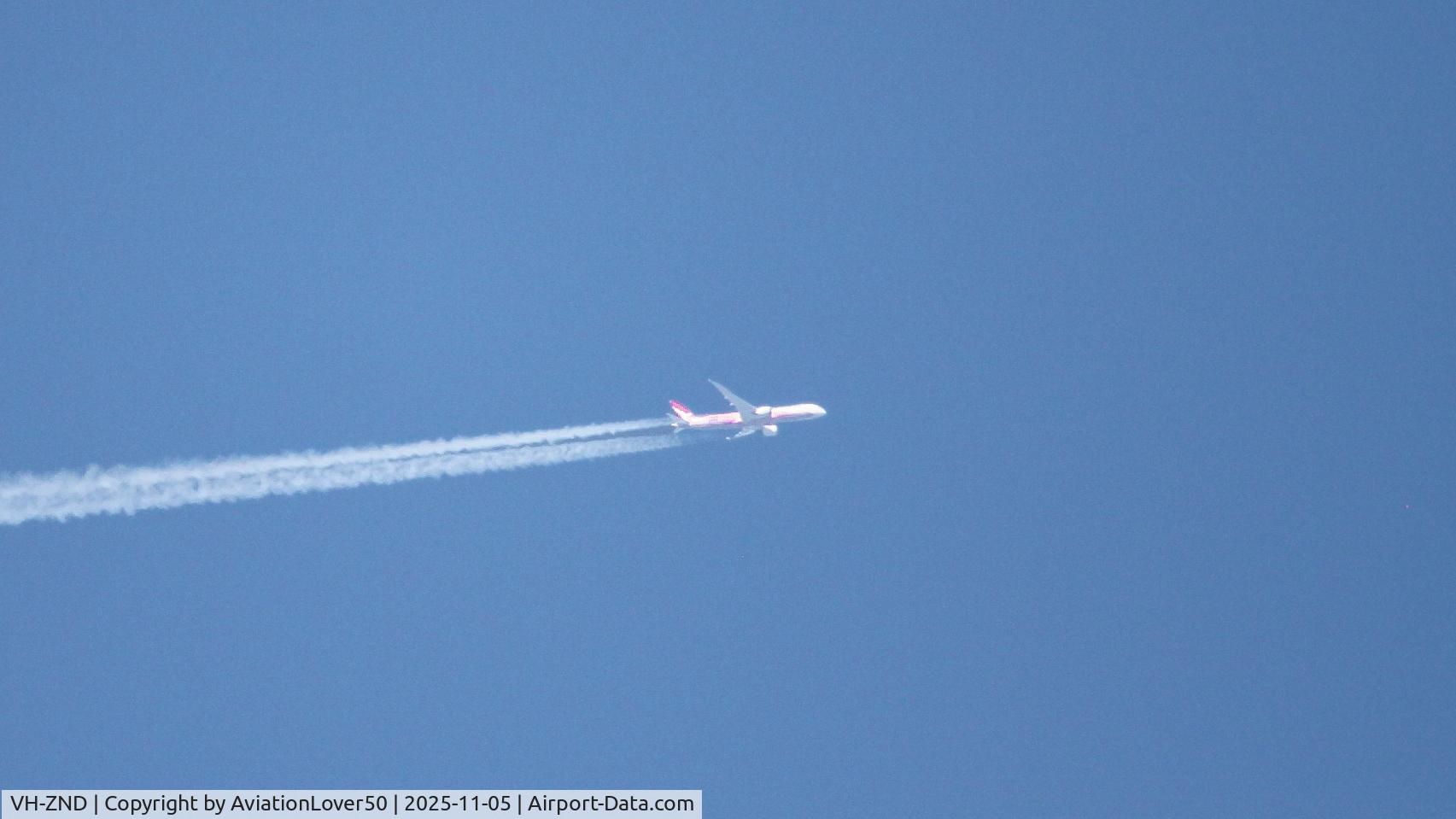 VH-ZND, 2018 Boeing 787-9 Dreamliner C/N 63390, Qantas Yam Dreaming 789