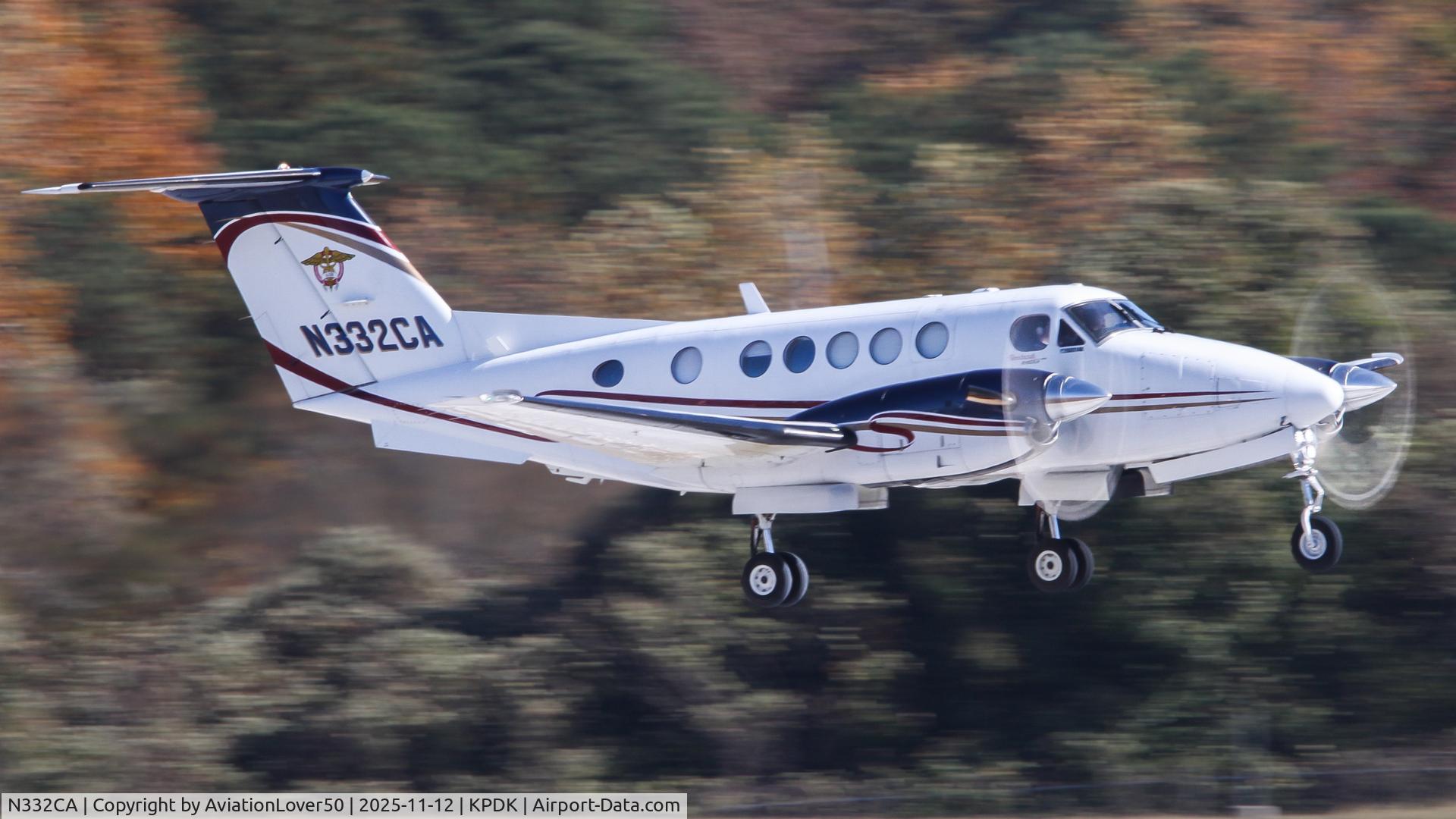 N332CA, 1981 Beech 200 Super King Air C/N BB-816, King Air 200