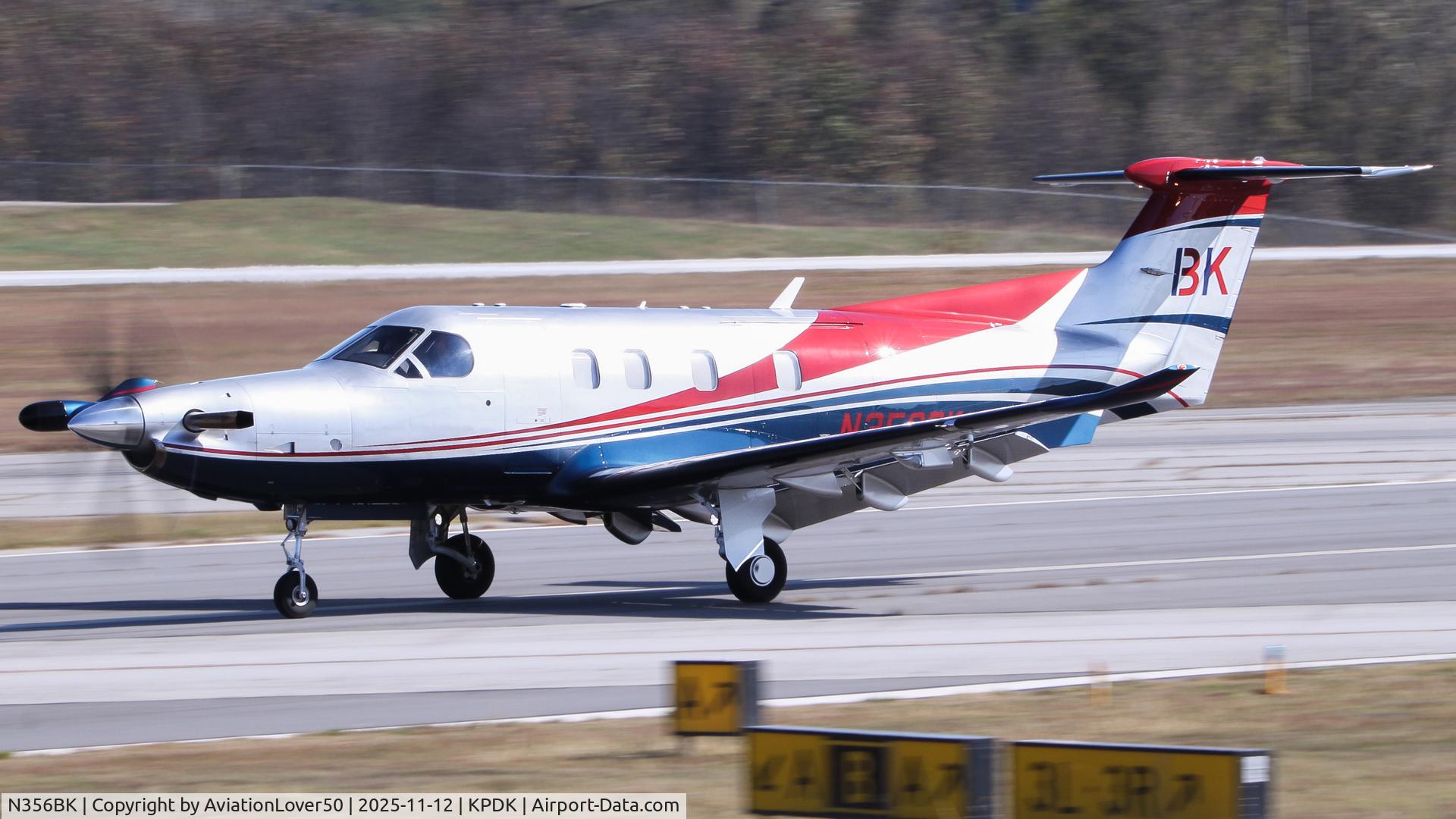 N356BK, , PC-12 NGX