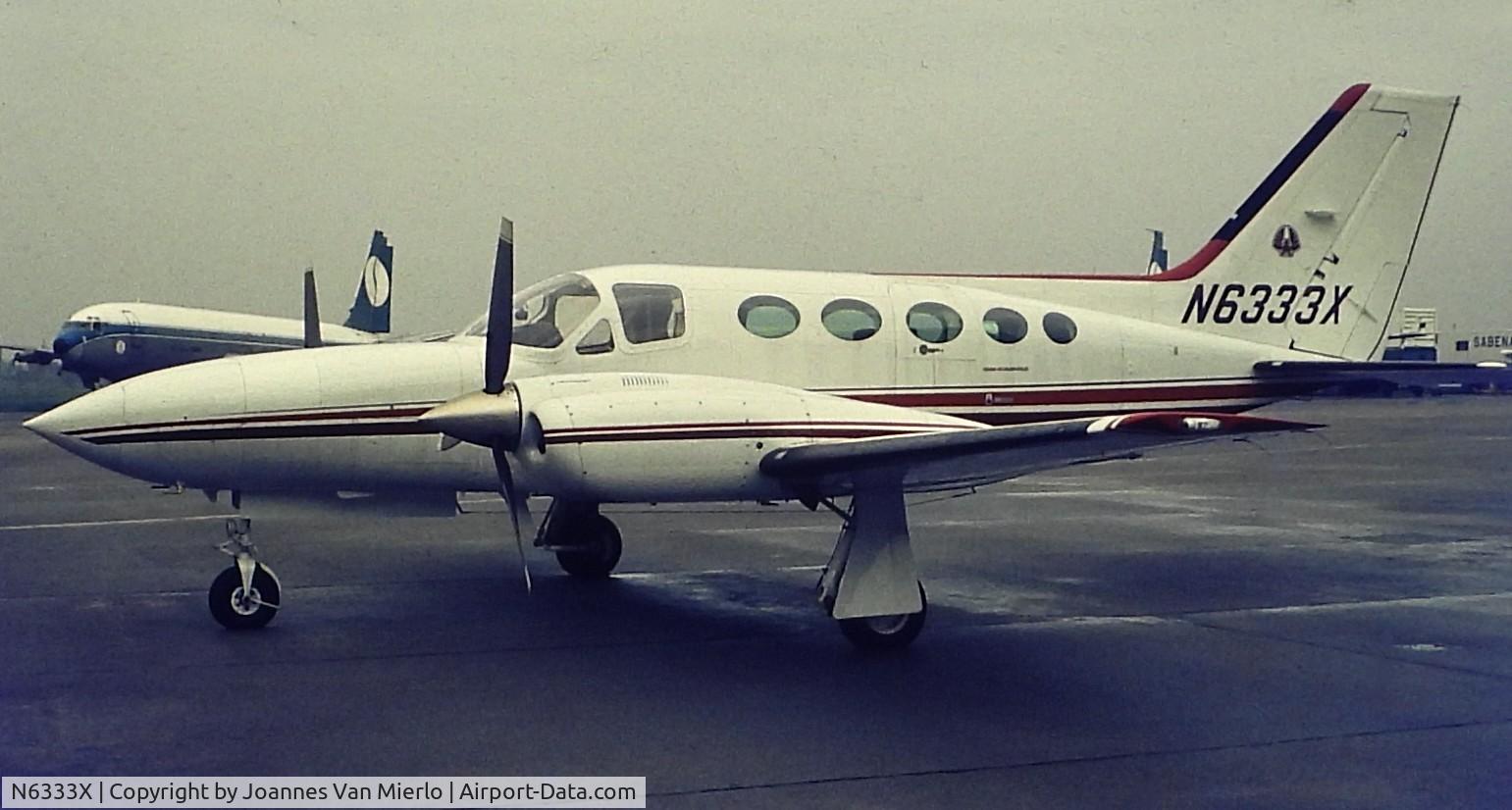 N6333X, Cessna 421 Golden Eagle C/N 00000000000, ex-slide