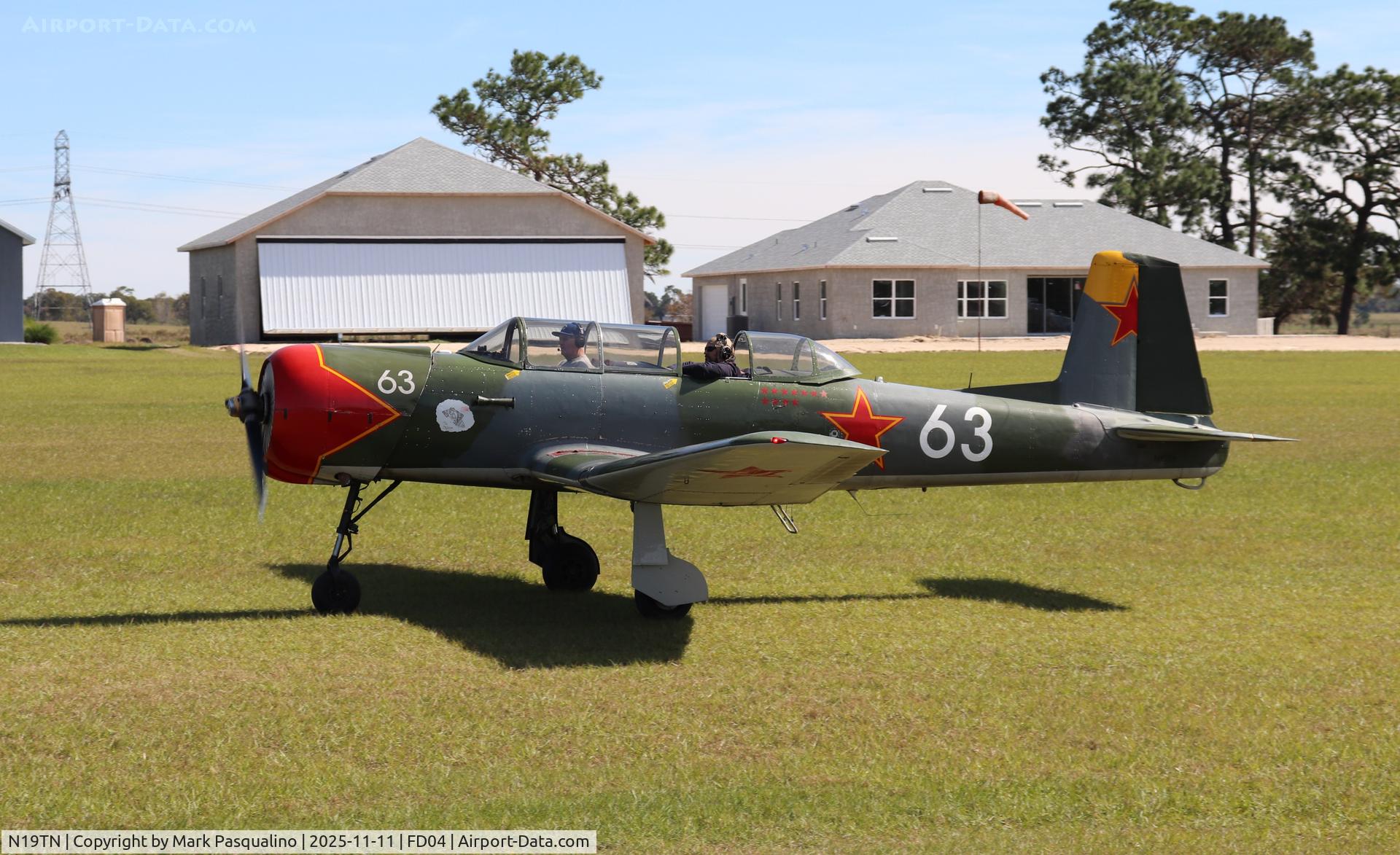 N19TN, 1967 Nanchang CJ-6A C/N 2532045, Nanchang CJ-6A