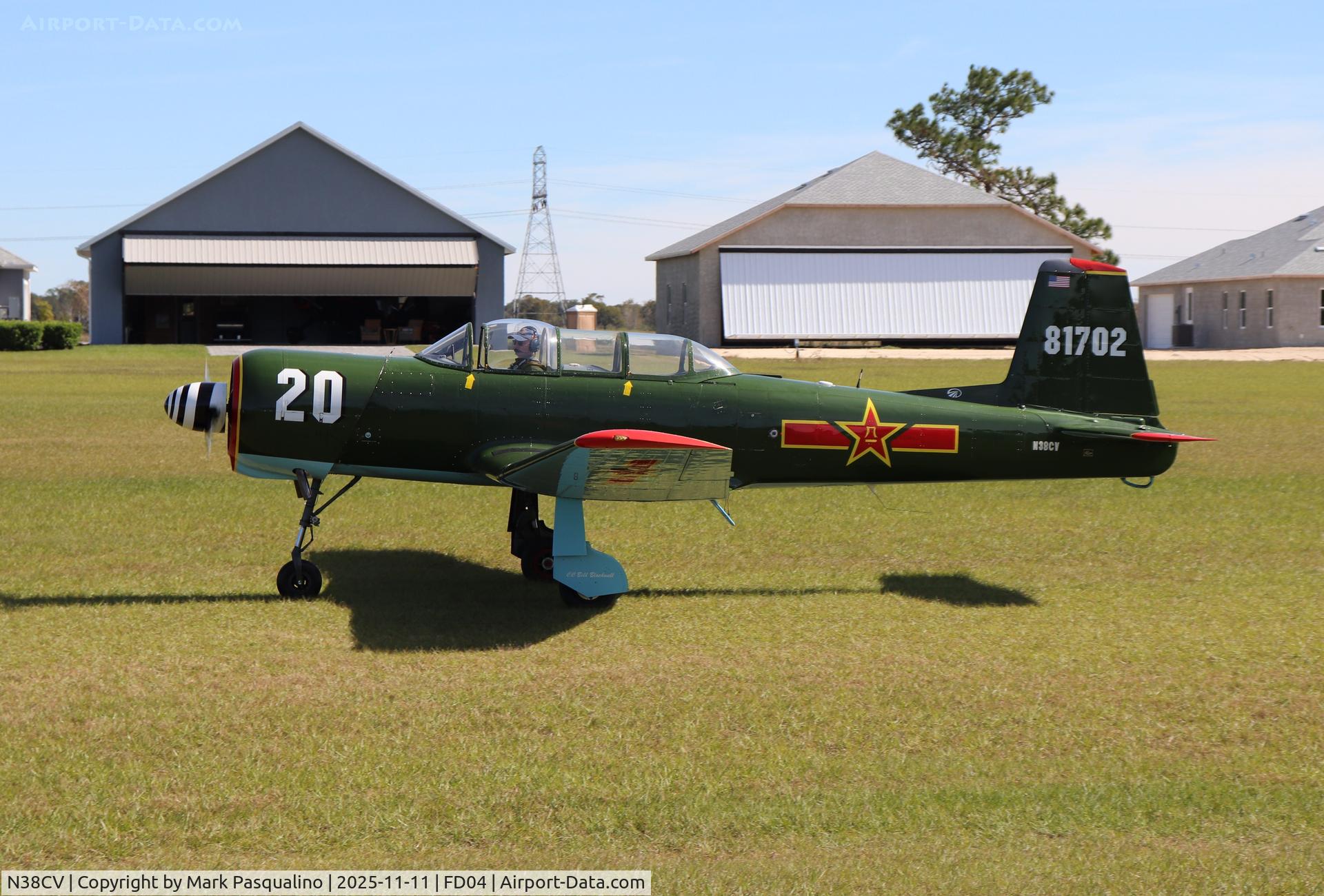 N38CV, Nanchang CJ-6 C/N 2432073, Nanchang CJ-6