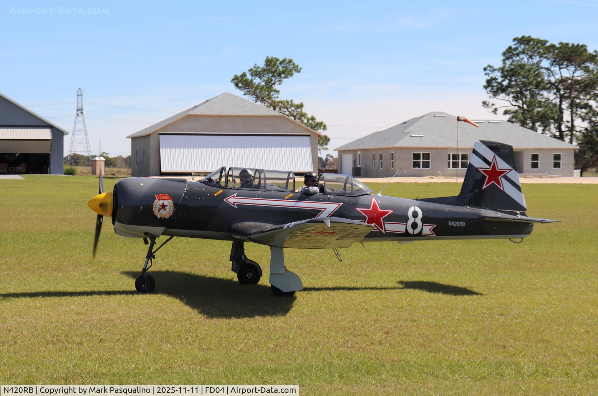 N420RB, 1972 Nanchang CJ-6A C/N 2132049, Nanchang CJ-6A