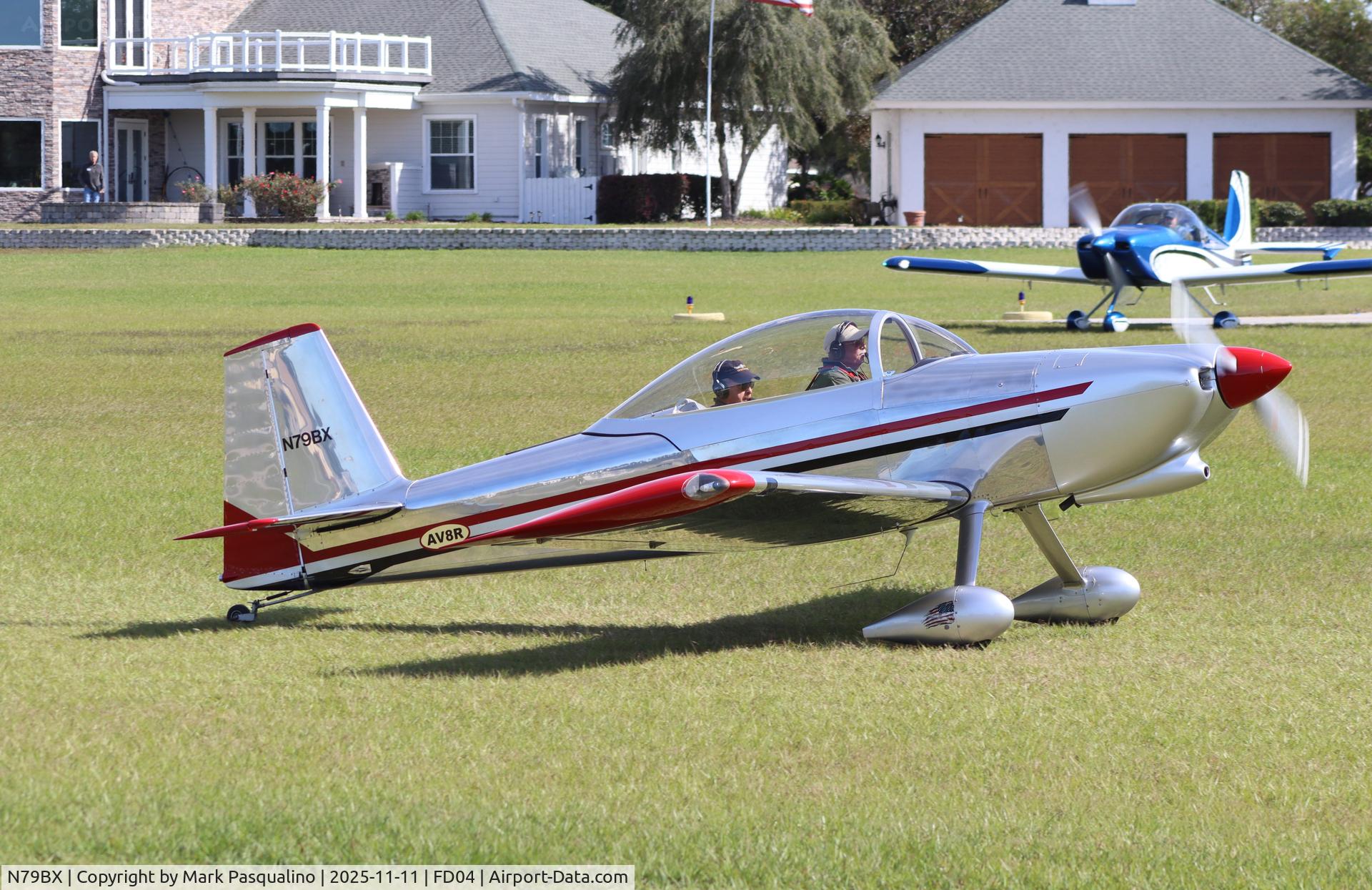 N79BX, 2007 Van's RV-8 C/N 82079, Vans RV-8