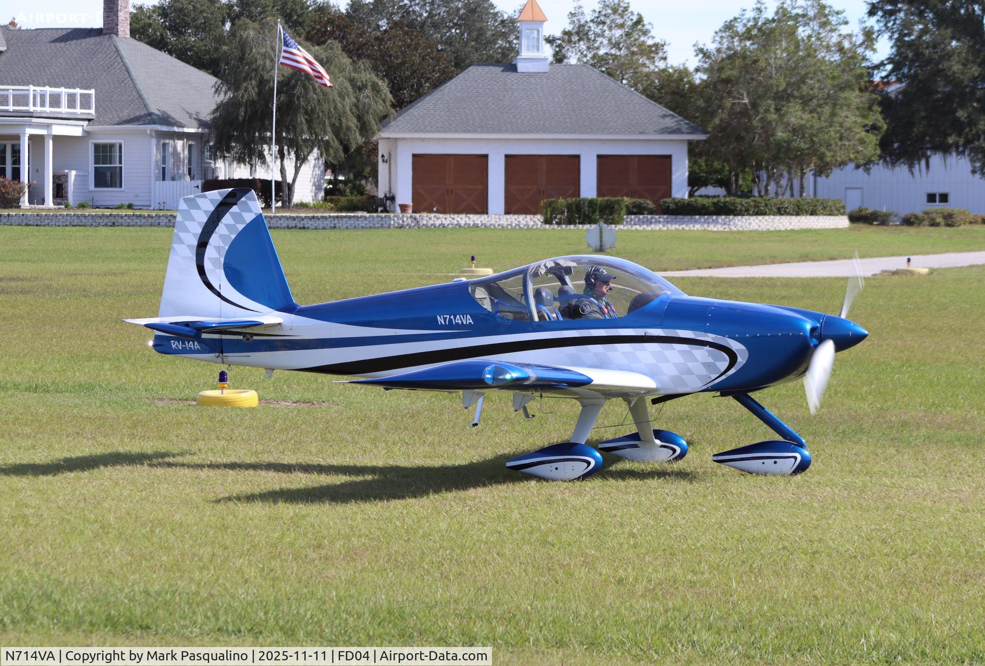 N714VA, 2018 Vans RV-14A C/N 140231, Vans RV-14A