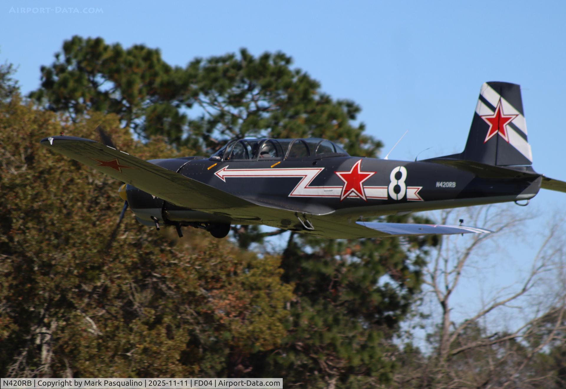 N420RB, 1972 Nanchang CJ-6A C/N 2132049, Nanchang CJ-6A