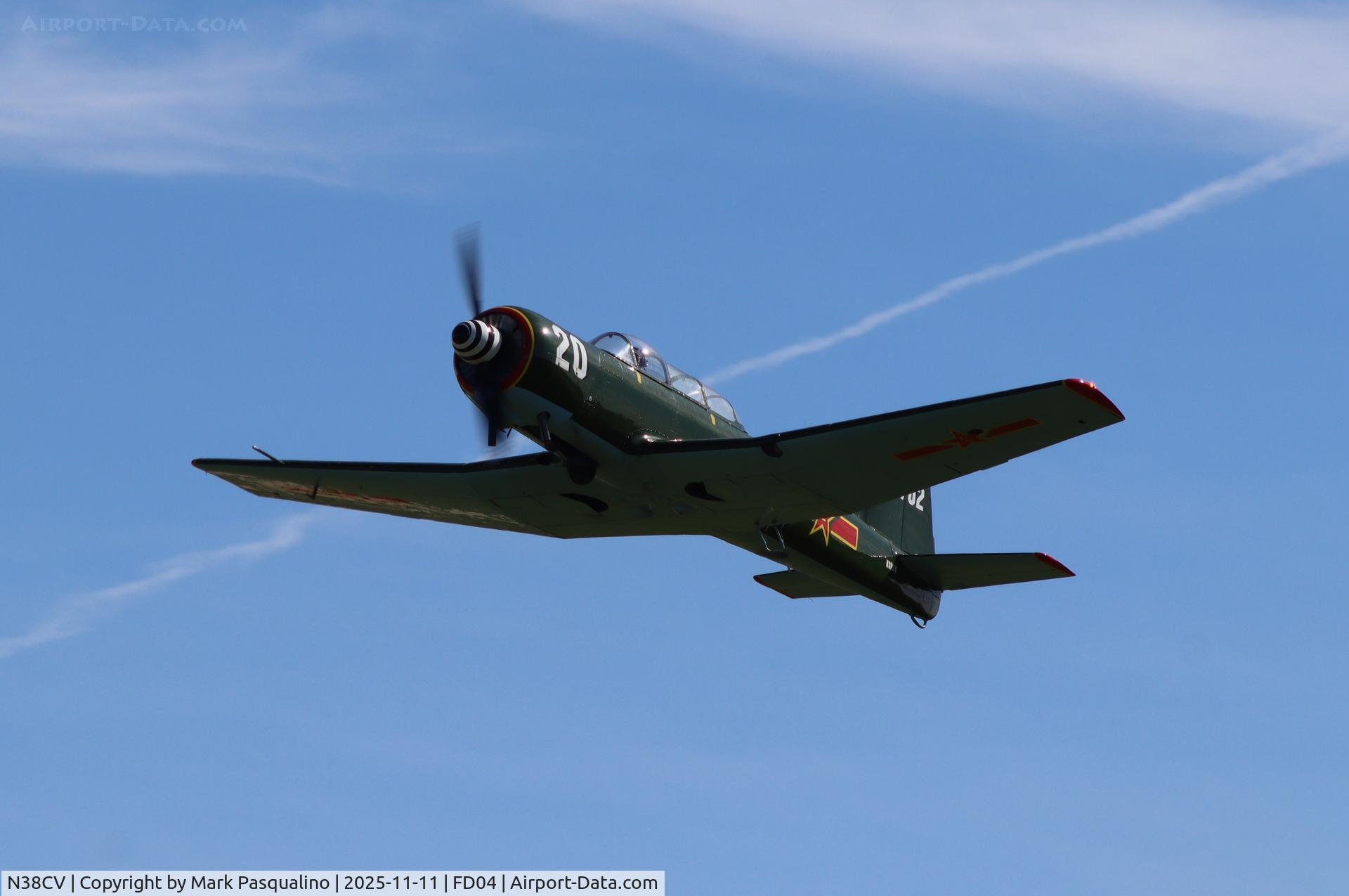 N38CV, Nanchang CJ-6 C/N 2432073, Nanchang CJ-6