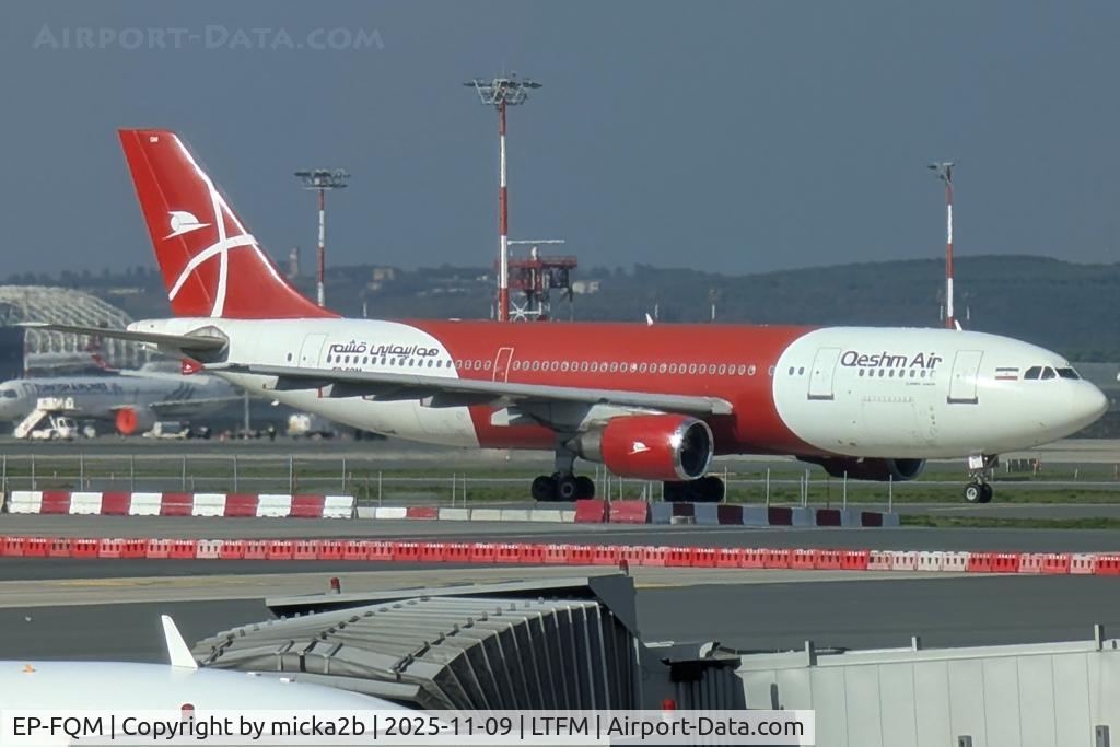 EP-FQM, 1991 Airbus A300B4-605R C/N 603, Taxiing