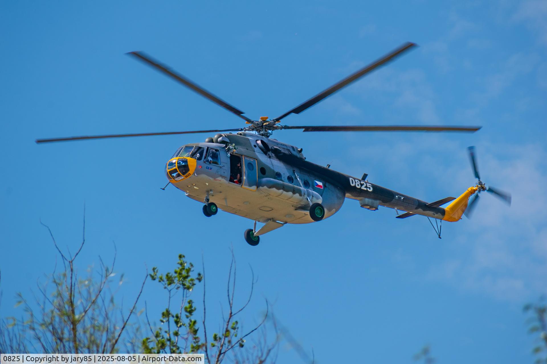 0825, Mil Mi-17 Hip C/N 108M25, LKLN Airport - SAR Meet 2025