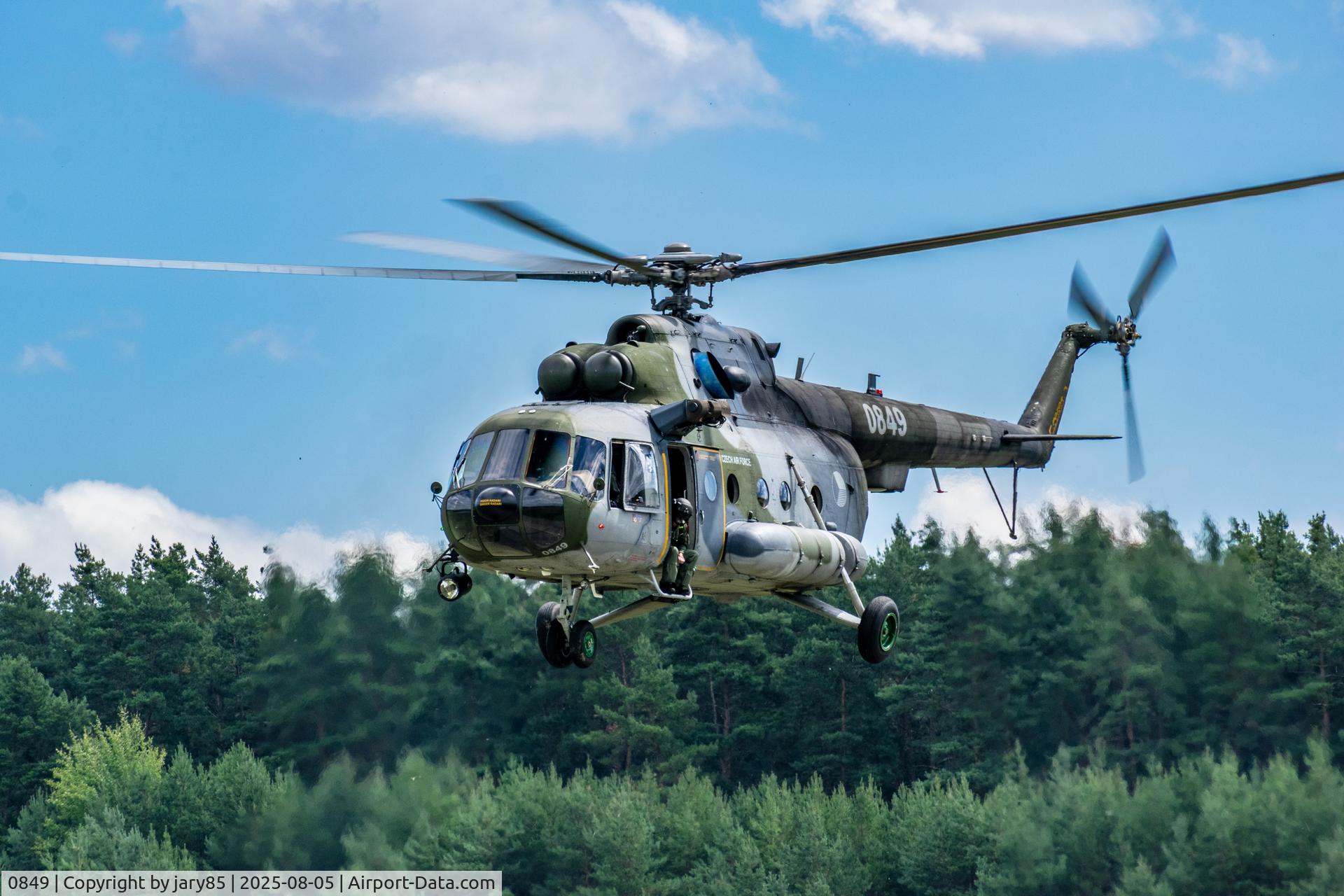 0849, Mil Mi-17 Hip C/N 108M49, LKLN Airport - SAR Meet 2025