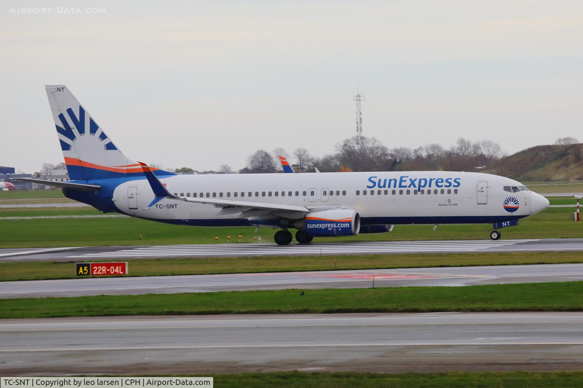 TC-SNT, 2010 Boeing 737-8HC C/N 40755, Copenhagen 12.11.2025