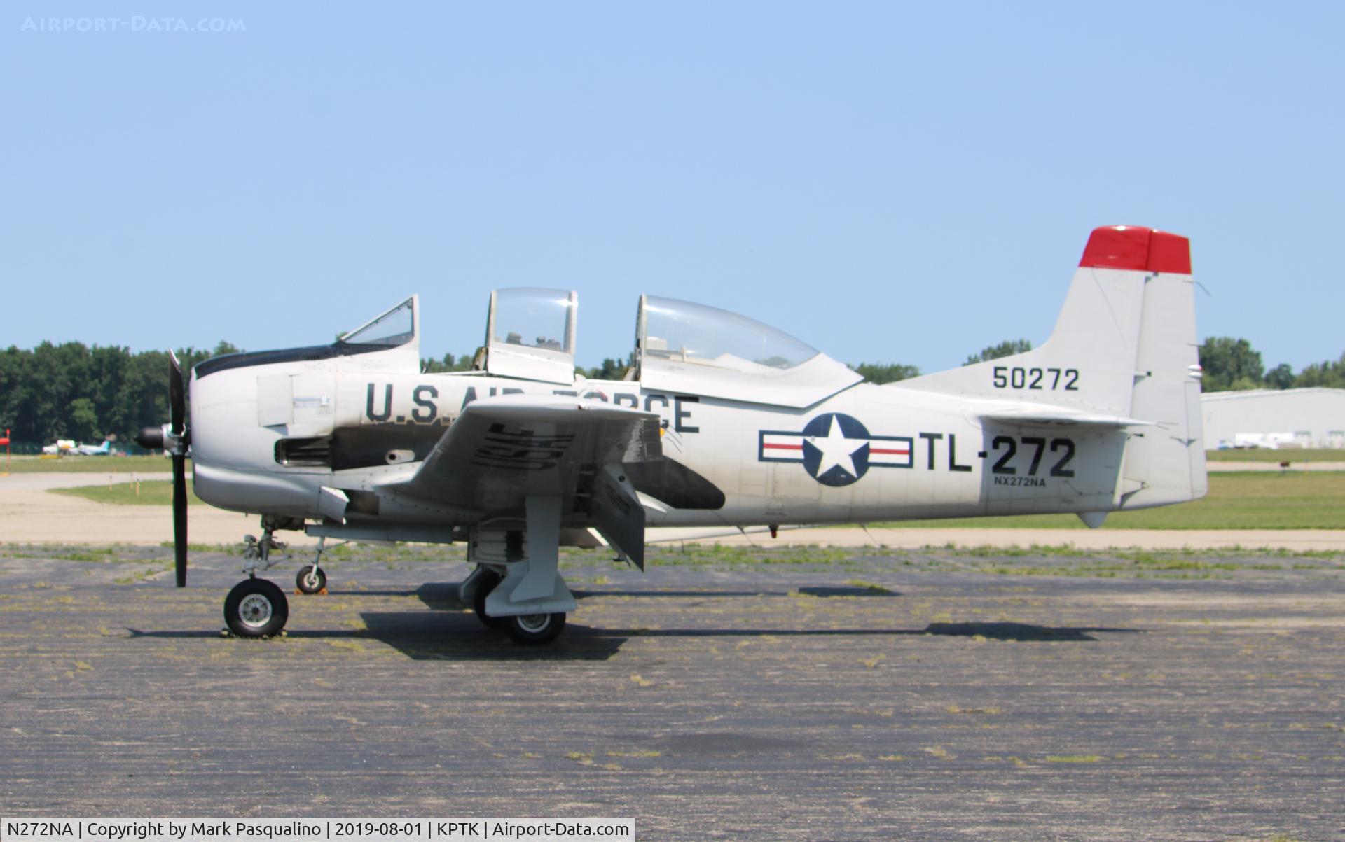 N272NA, 1950 North American T-28A Trojan C/N 50-272, North American T-28A
