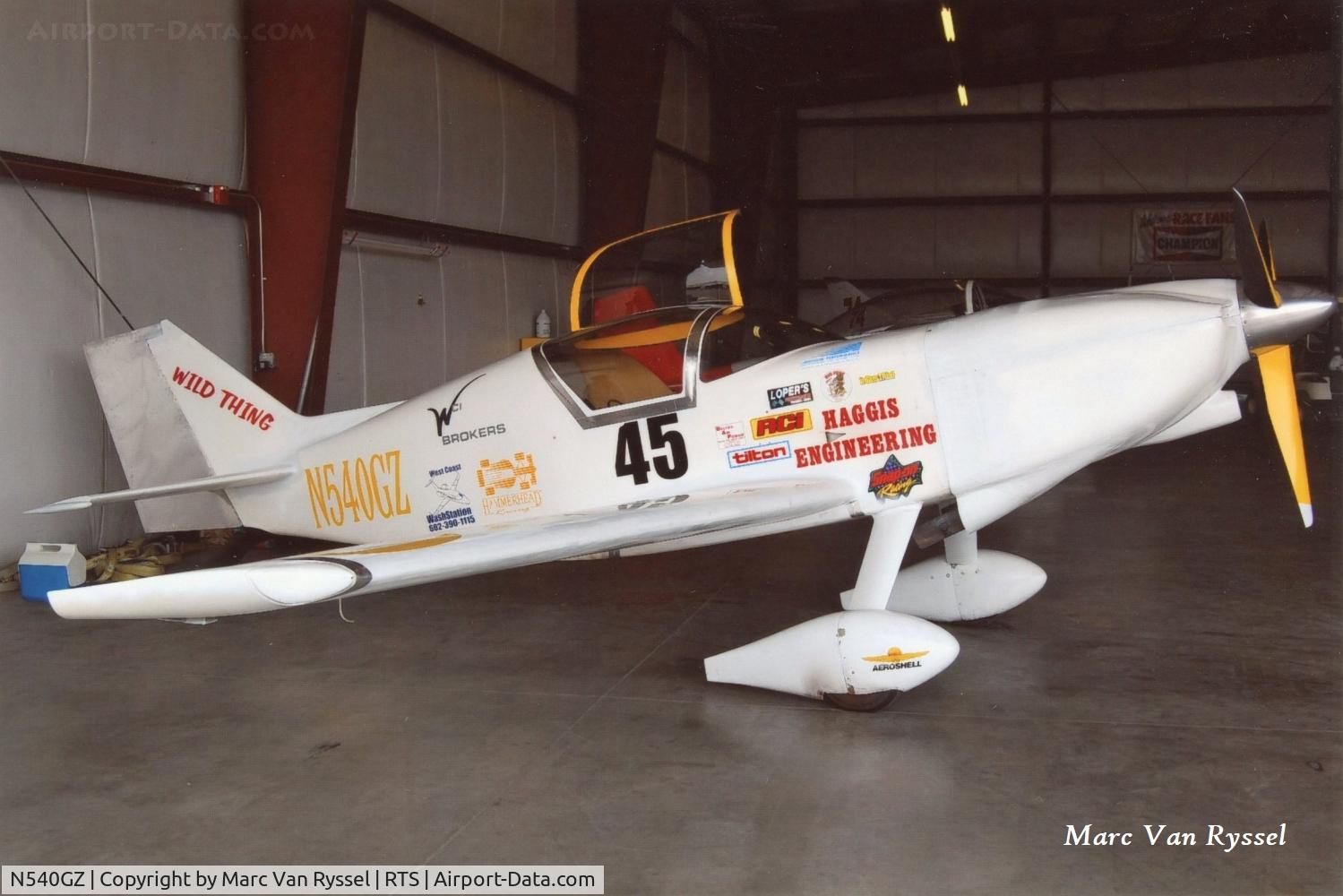 N540GZ, 2006 Stoddard-Hamilton Glasair I C/N 208, Race #45 