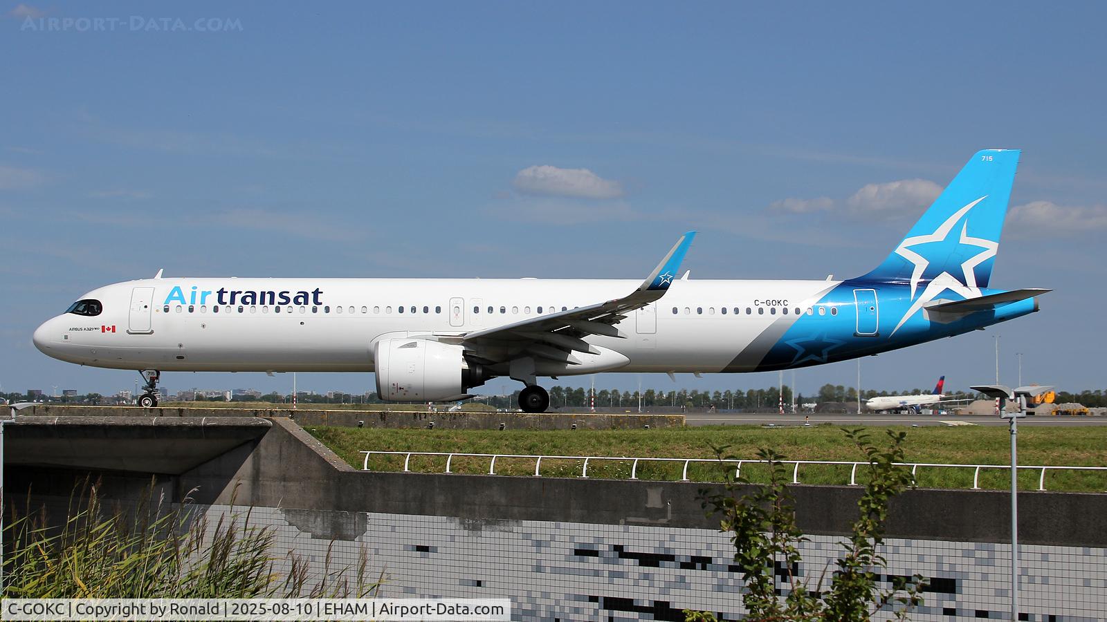 C-GOKC, 2023 Airbus A321-271NX C/N 11429, at spl
