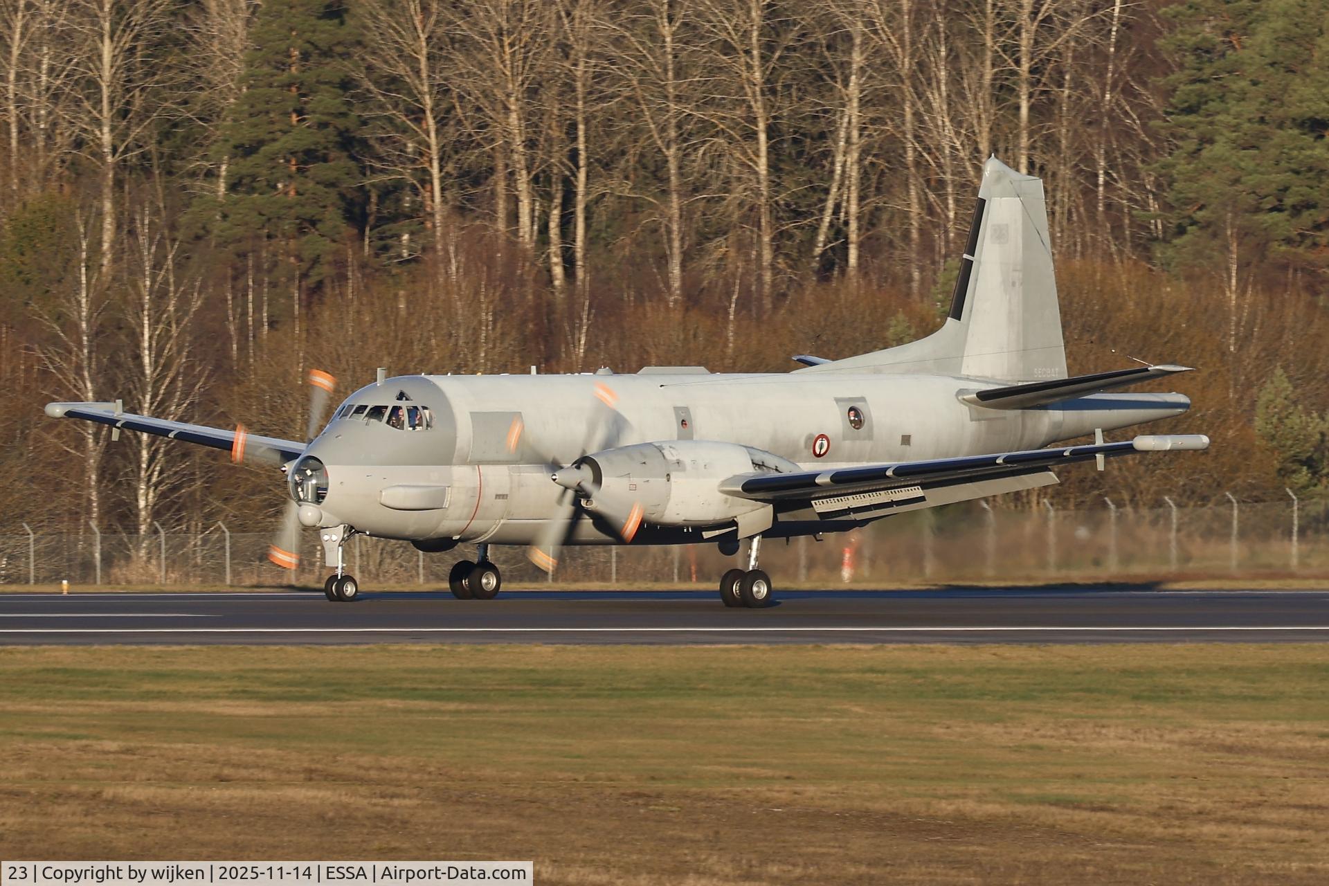 23, Breguet 1150 Atlantic C/N 23, Rwy 26