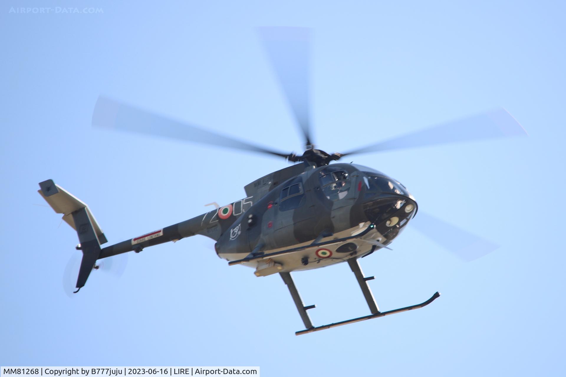 MM81268, Agusta NH-500E C/N 206, at LIRE