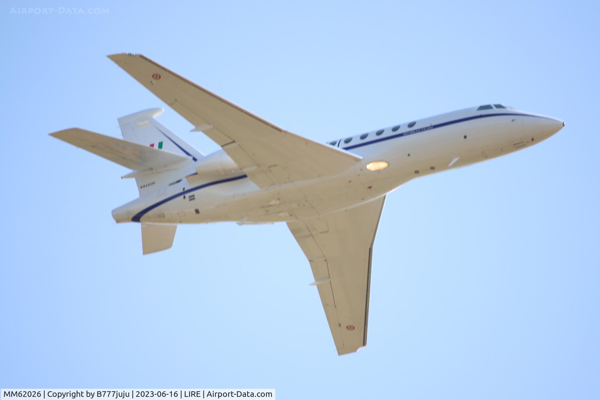 MM62026, 1988 Dassault Falcon 50 C/N 193, at LIRE