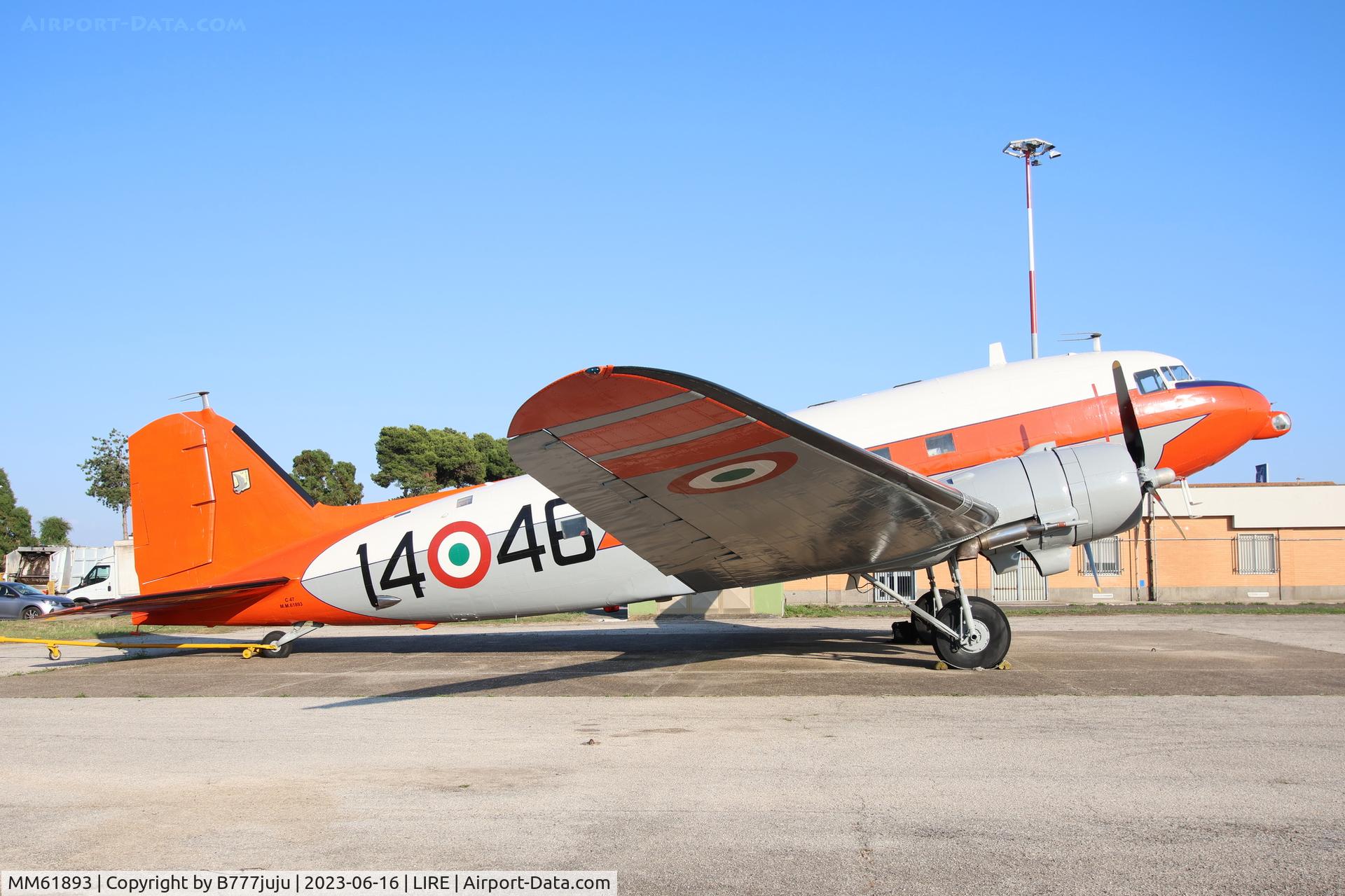 MM61893, 1942 Douglas C-47A Skytrain C/N 4236, at LIRE