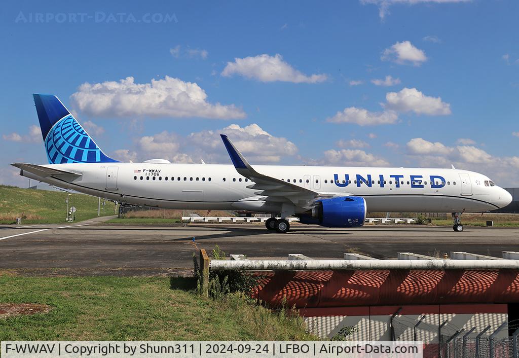 F-WWAV, 2024 Airbus A321-271NX C/N 11706, C:n 11706 - To be N24508