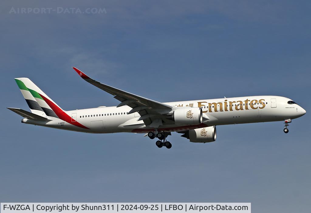 F-WZGA, 2024 Airbus A350-941 C/N 0684, C/n 0684 - To be A6-EXA