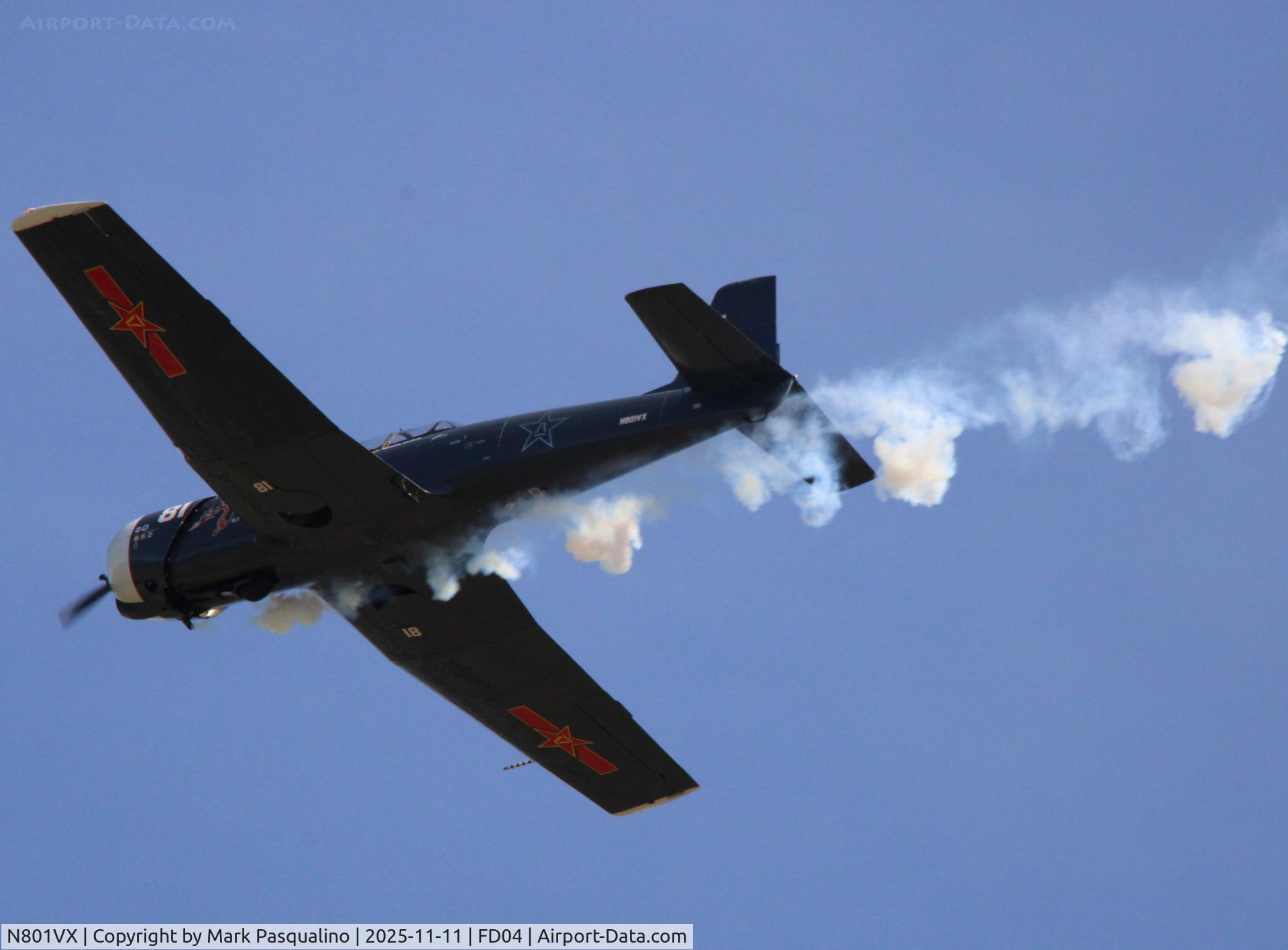 N801VX, 1988 Nanchang CJ-6 C/N 4432014, Nanchang CJ-6