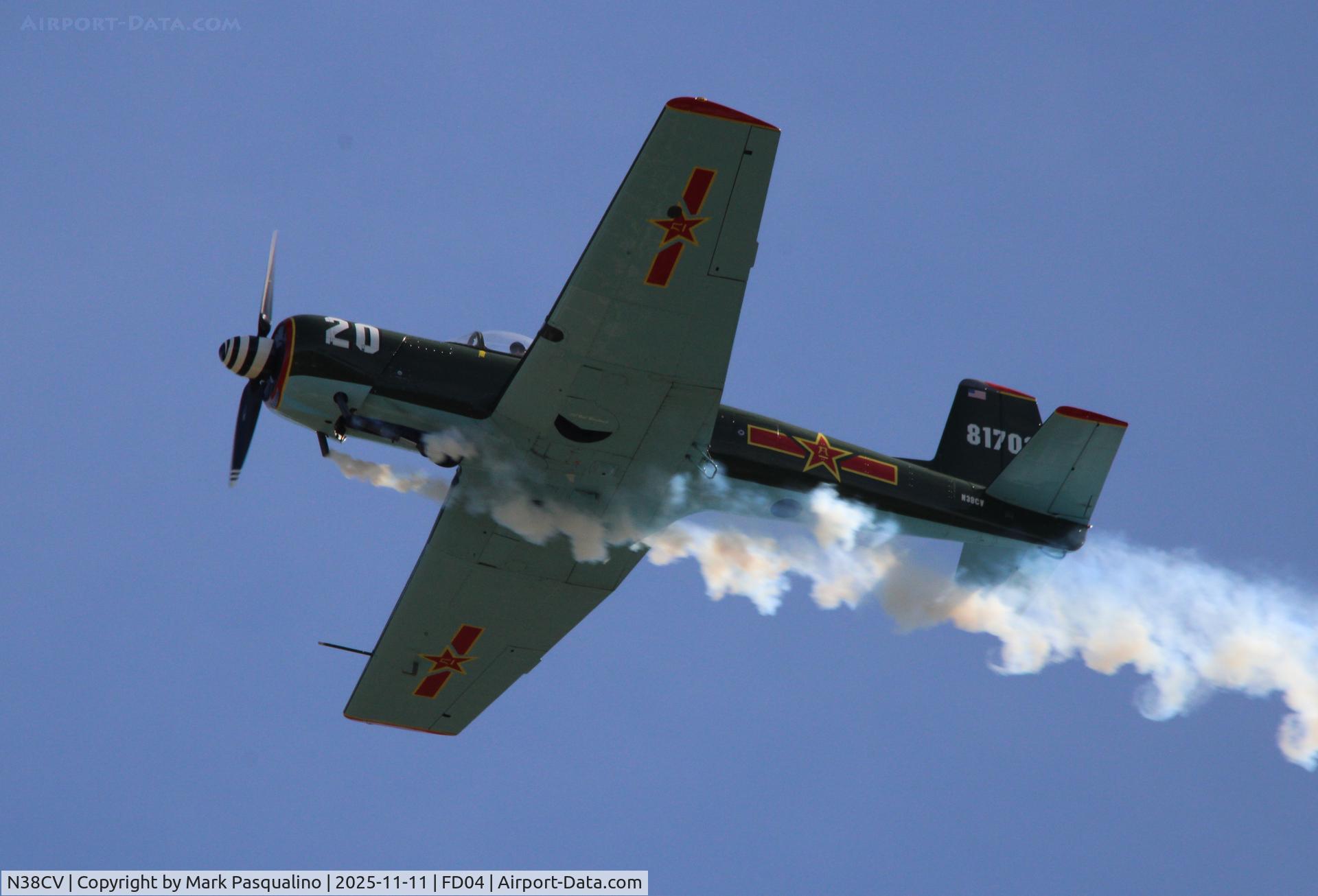 N38CV, Nanchang CJ-6 C/N 2432073, Nanchang CJ-6