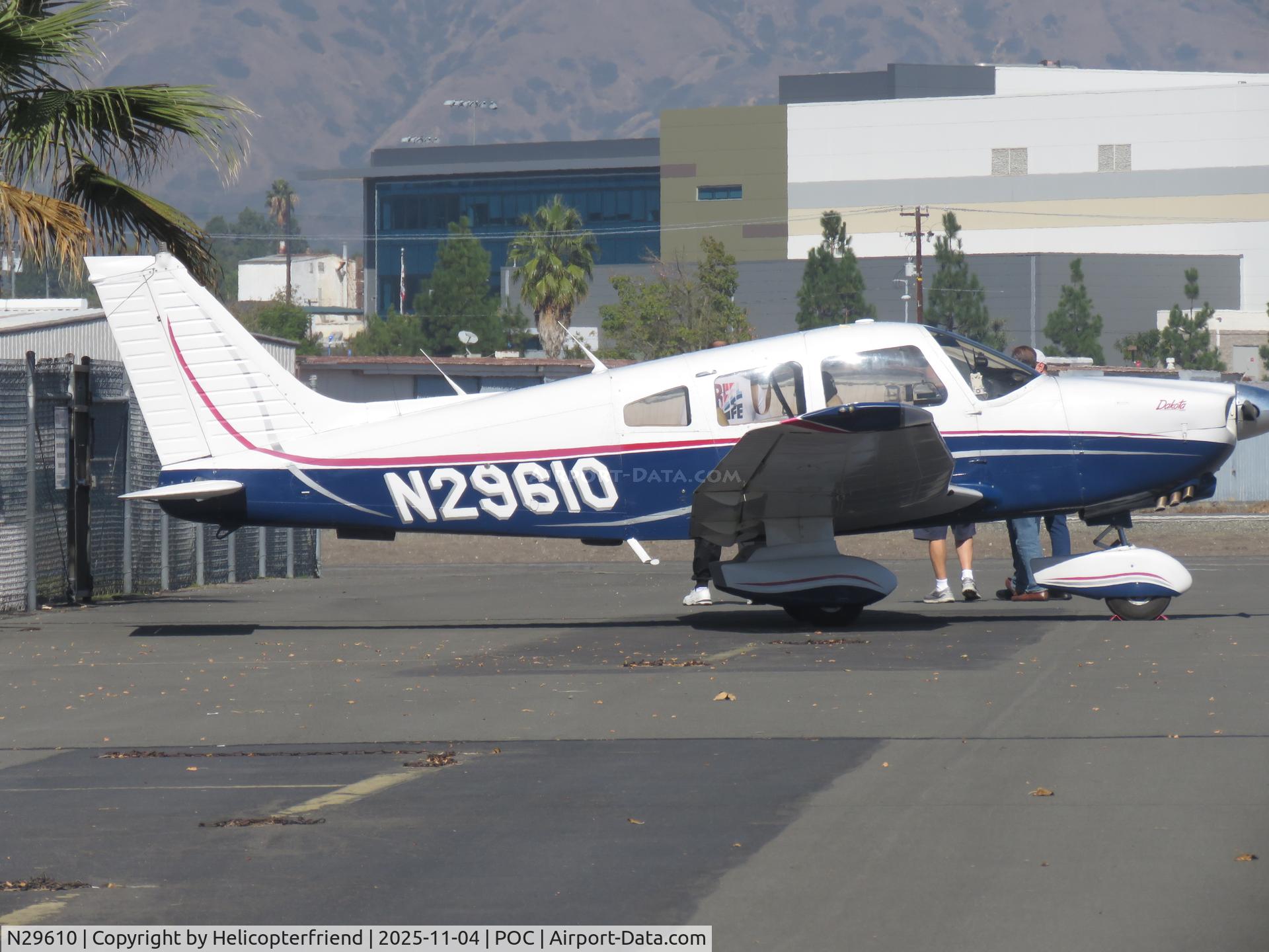 N29610, 1979 Piper PA-28-236 Dakota C/N 28-7911183, Parked it transit parking