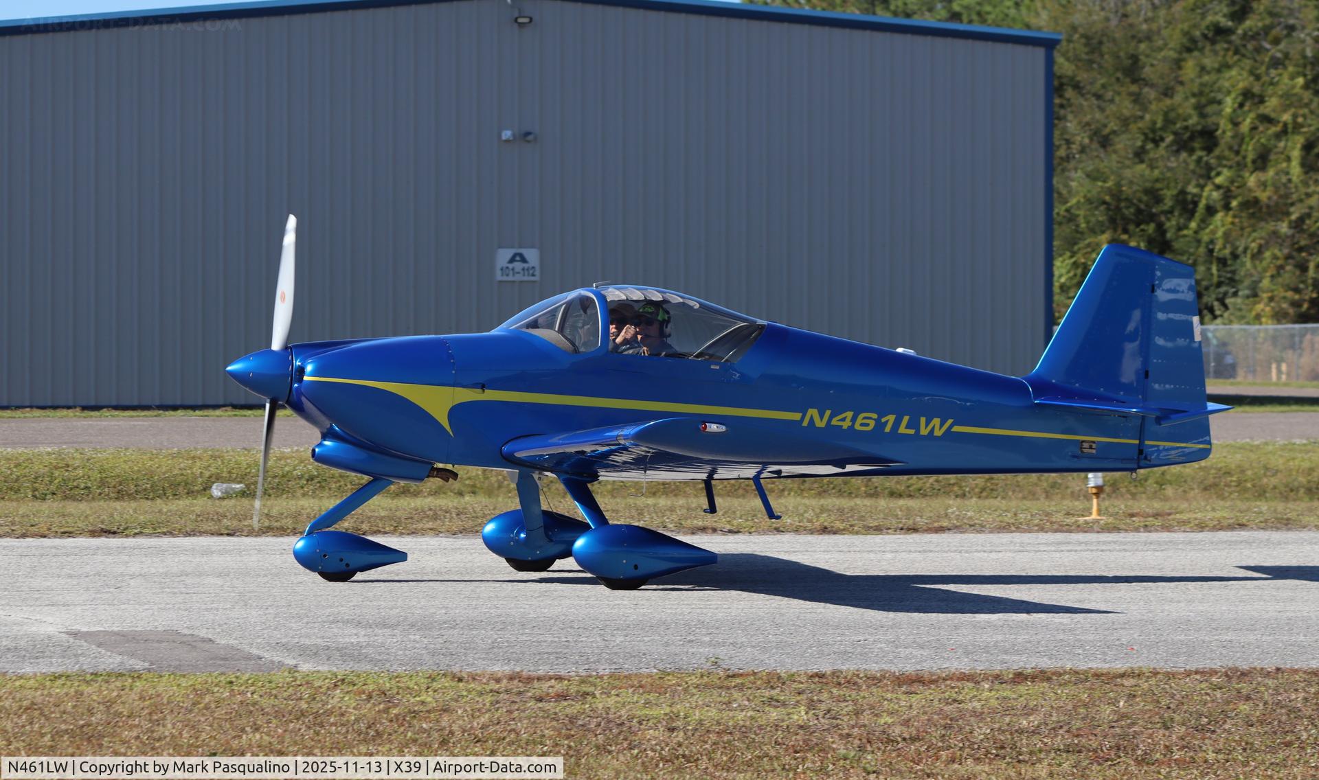 N461LW, 2005 Vans RV-6A C/N 25484, Vans RV-6A