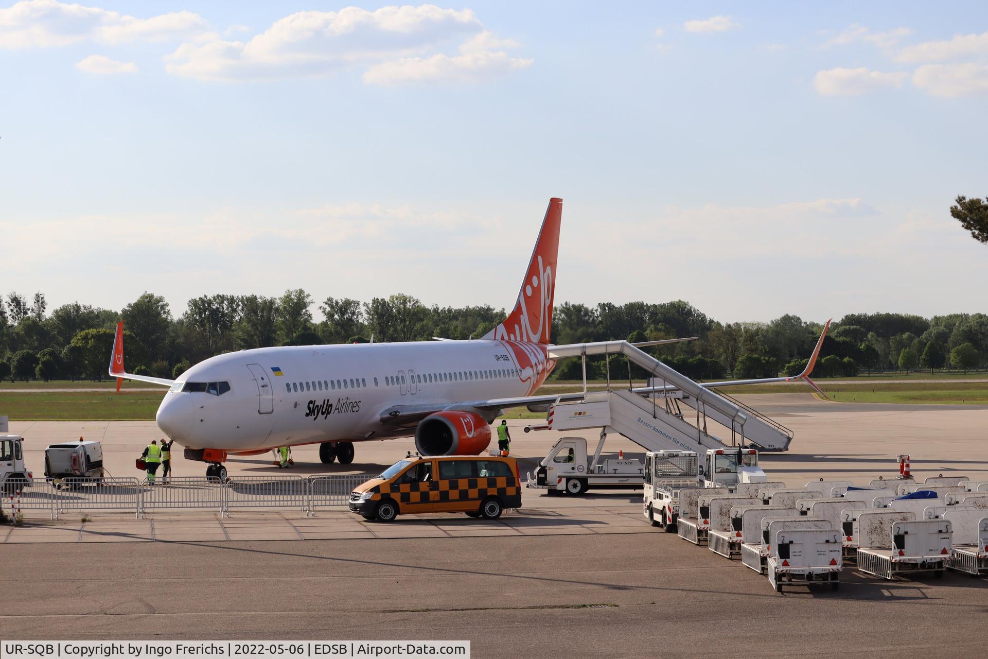 UR-SQB, 2013 Boeing 737-8H6 C/N 40153, SkyUp Airlines Boeing 737-8H6 UR-SQB at Baden Airpark