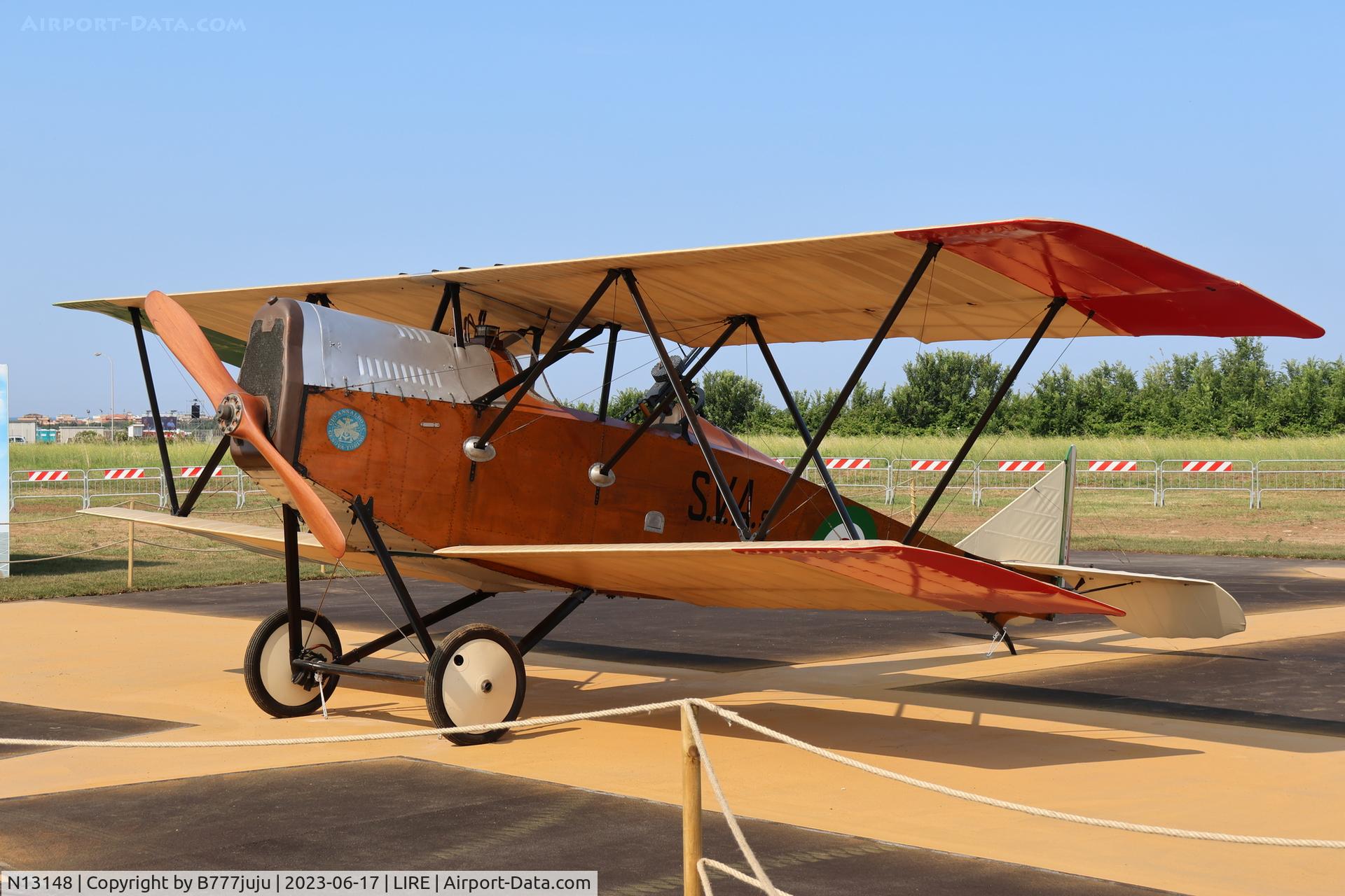 N13148, 1918 Ansaldo TYPE 9 C/N 89, at LIRE