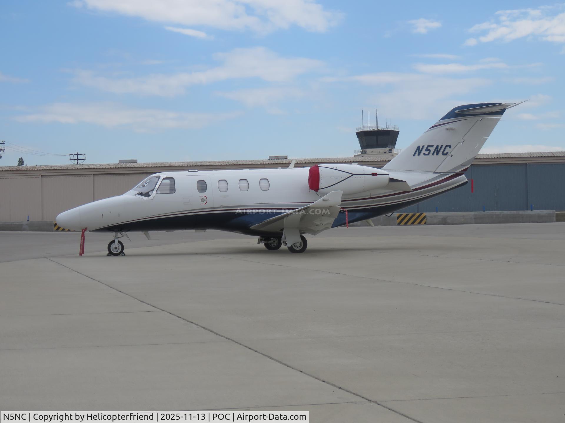 N5NC, 2019 Textron (Cessna) 525 M2 C/N 525-1038, Parked in north transit parking